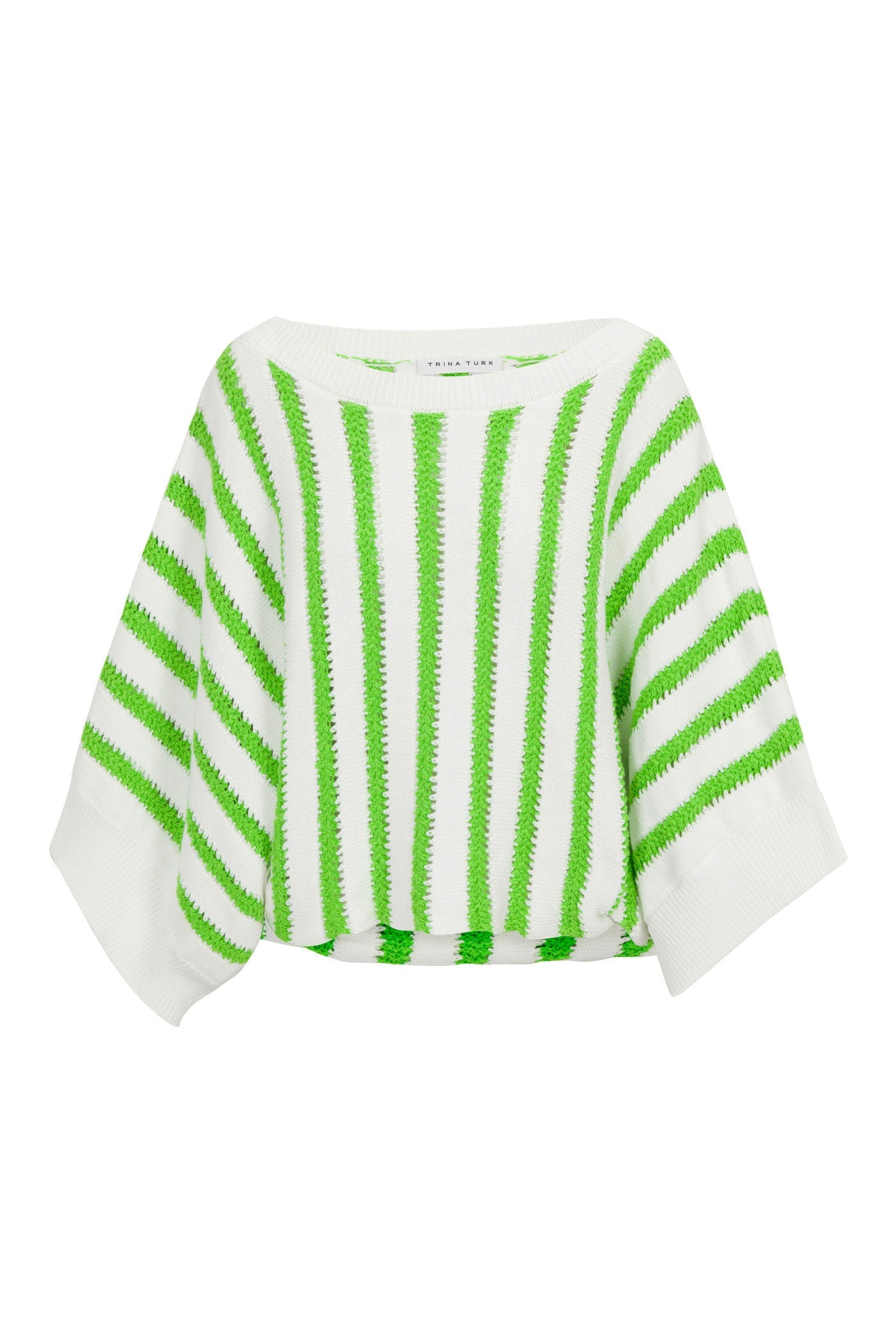 Horizon Striped Boatneck Pullover