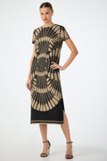 Sugarita Midi Dress - Juniper Fil Coupe