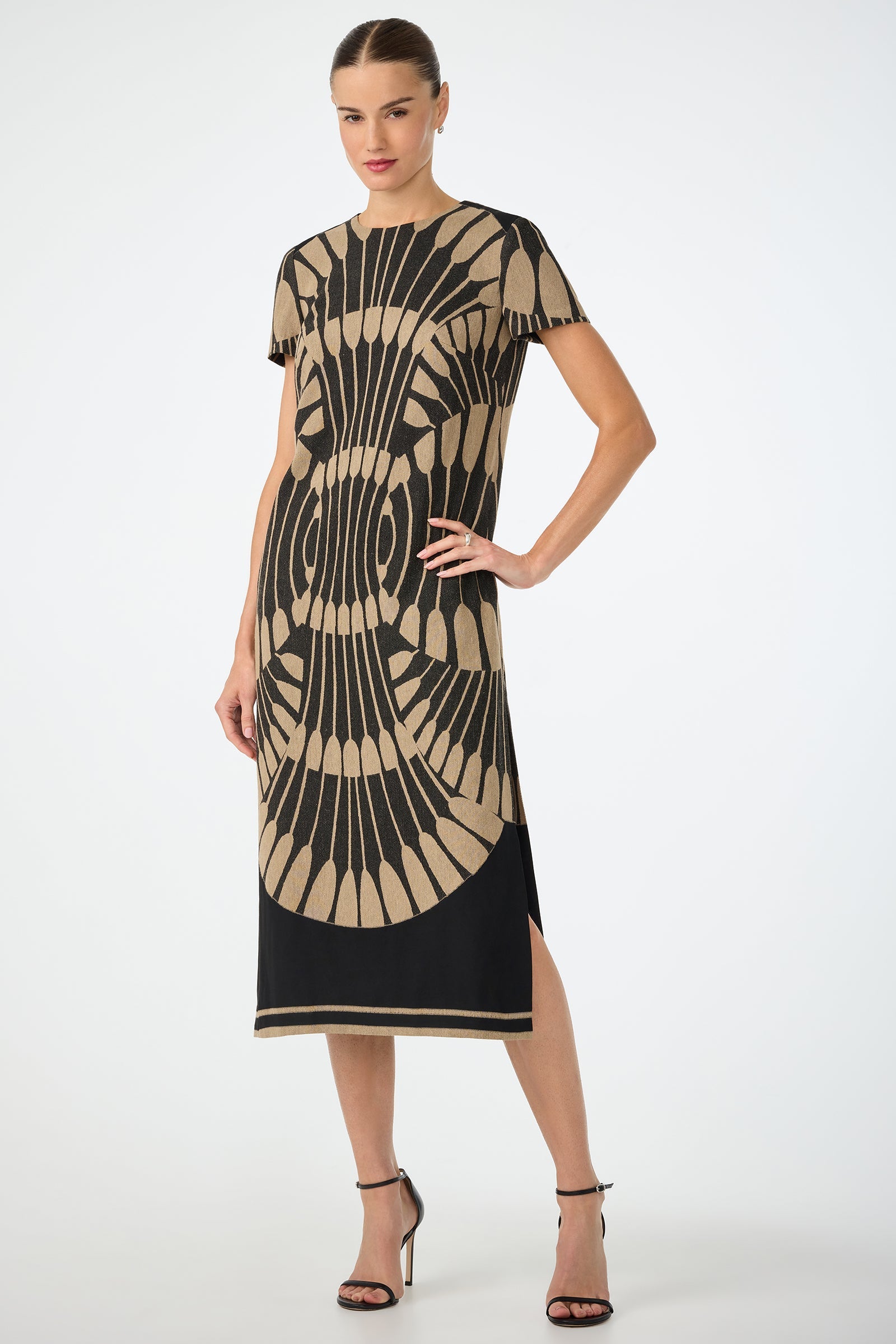 Sugarita Midi Dress - Juniper Fil Coupe