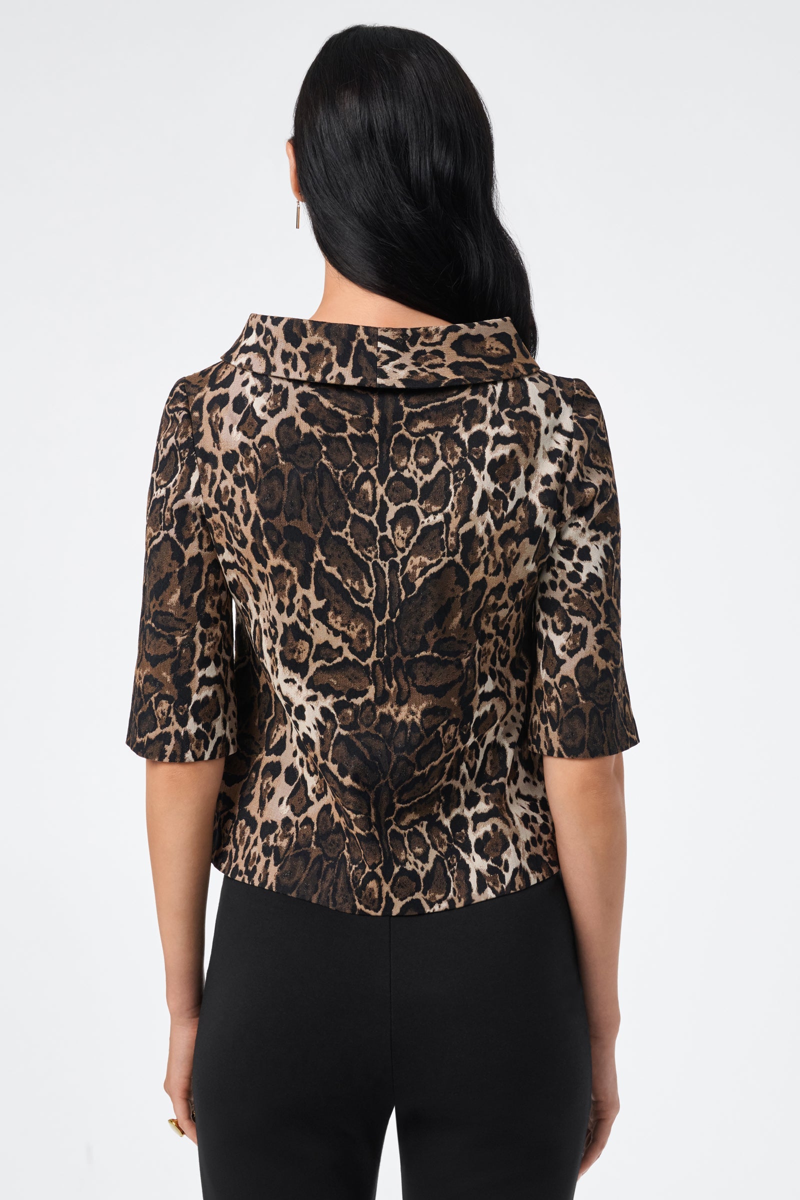 Kailee Folded Collar Top