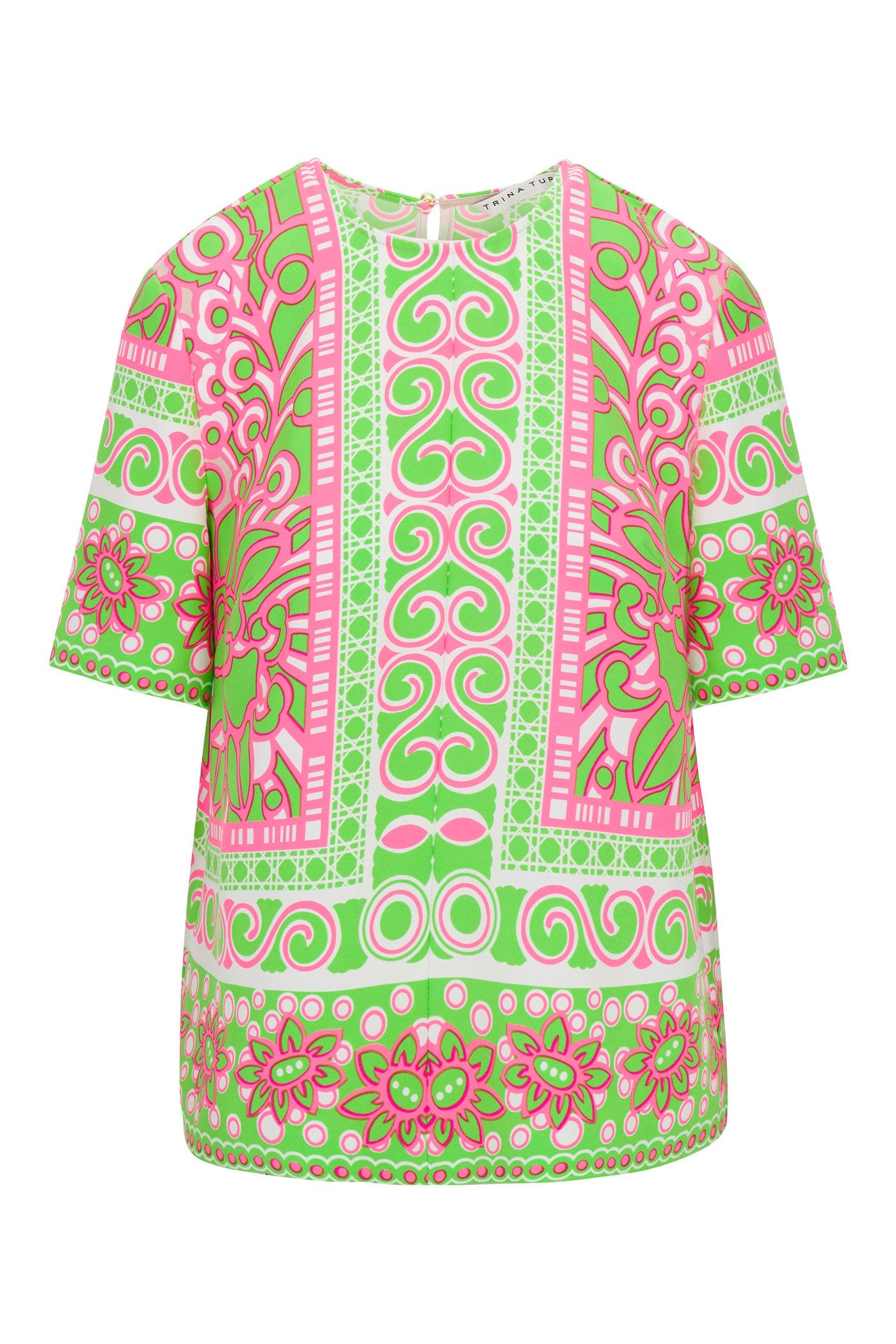 Riggs Short-Sleeve Top - Petra Floral
