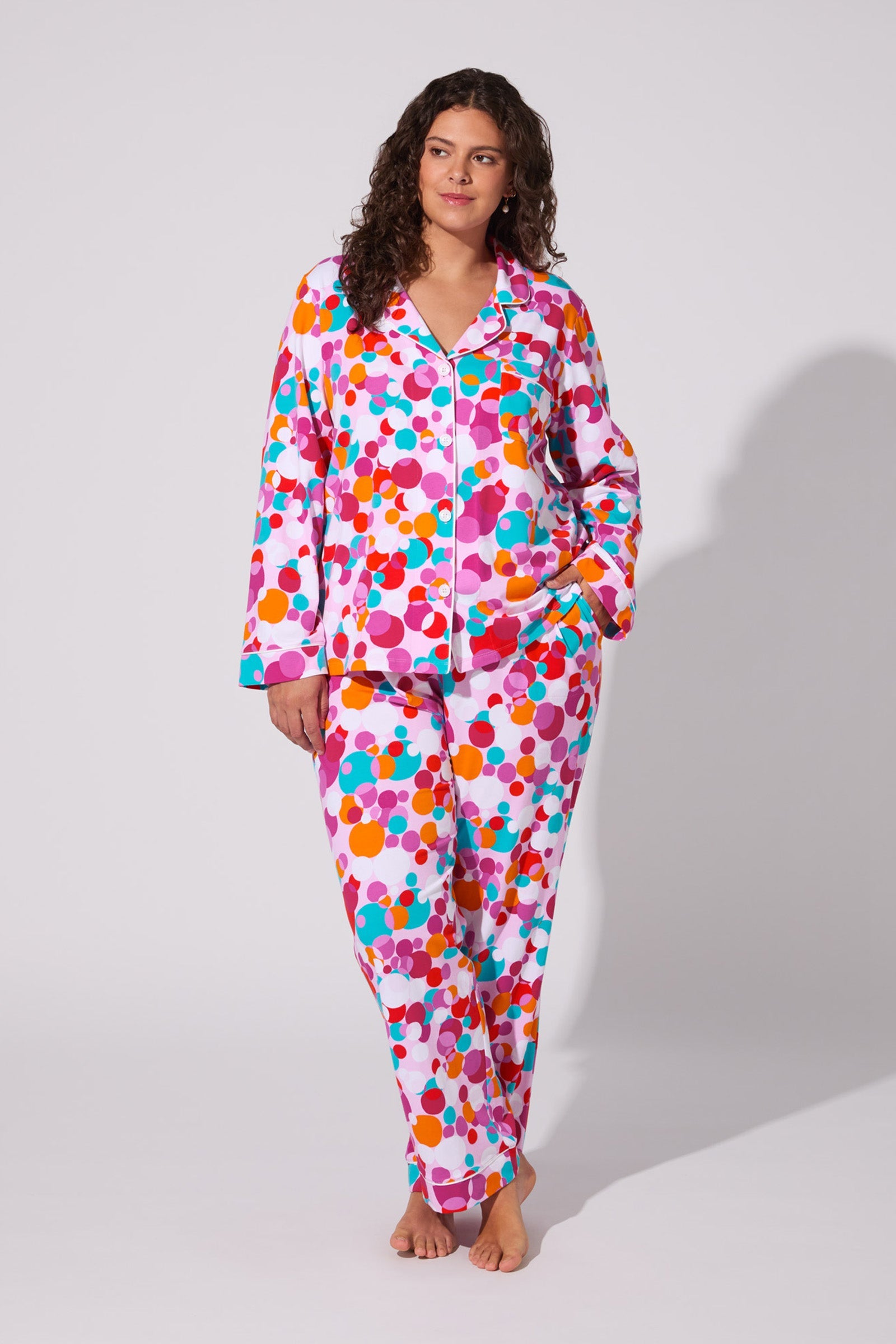 Classic Pj Set -Bubble Dots