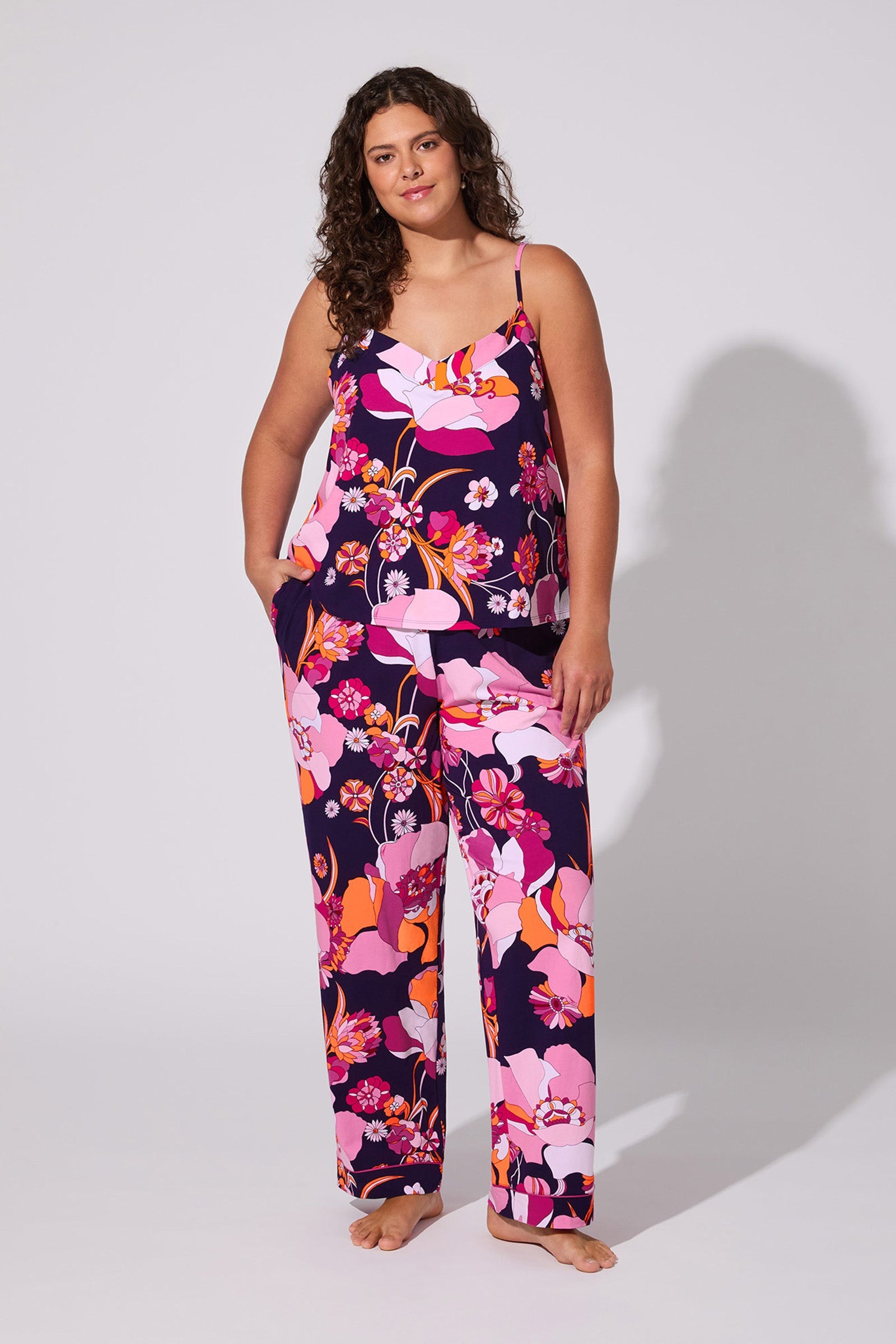 Cami Pj Set - Floral Medley