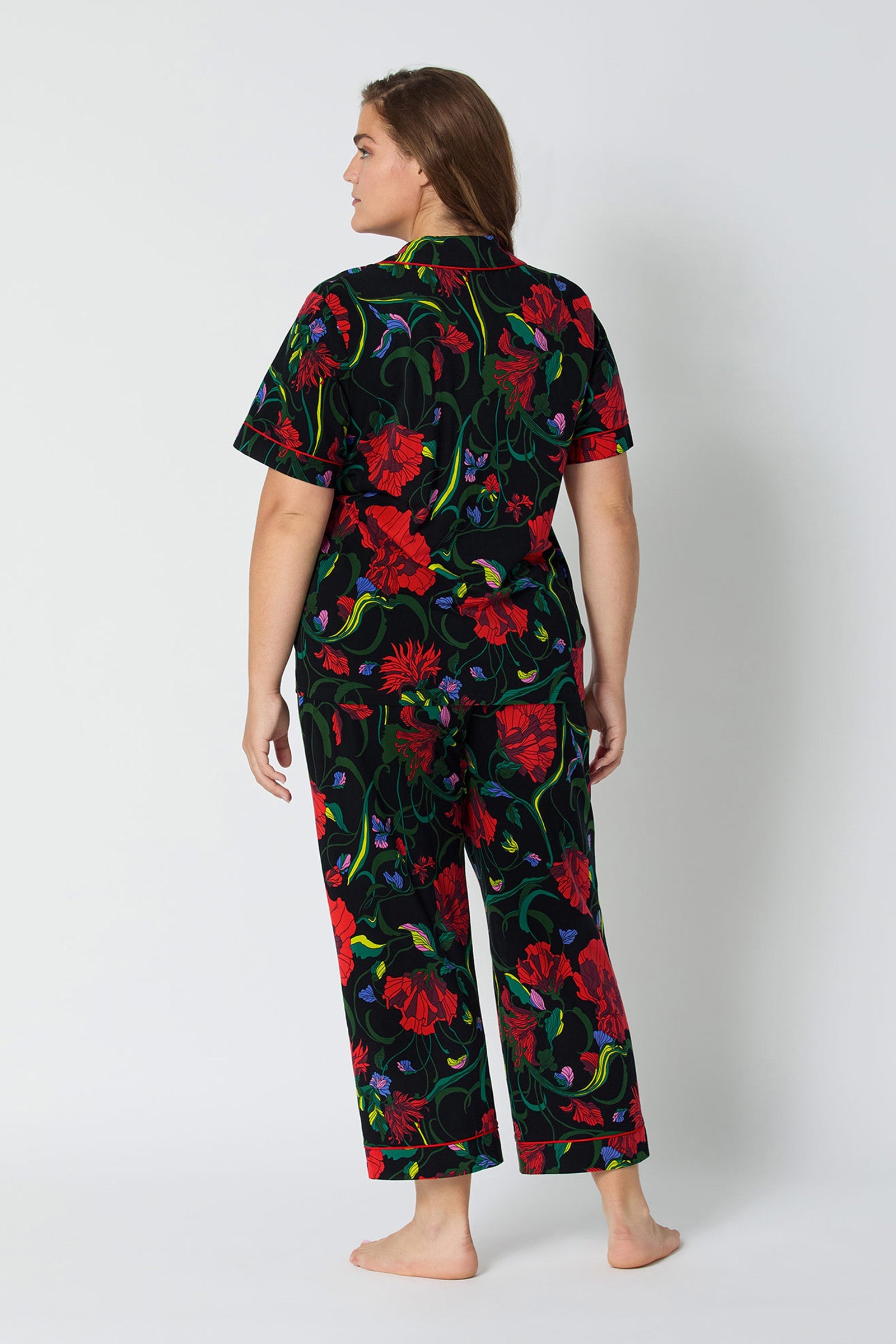 Crop PJ Set - Haute Floral
