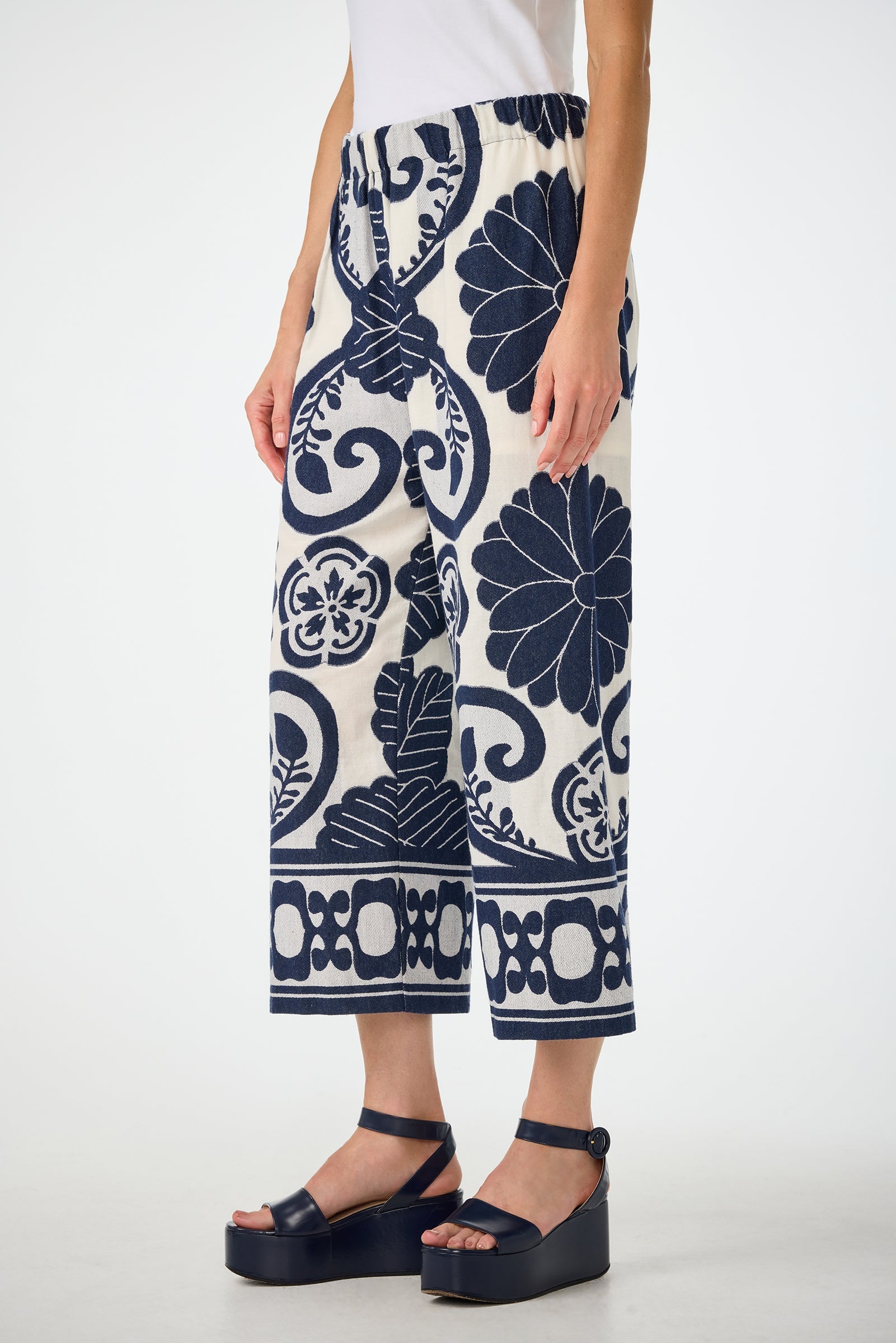 Estella Cropped Pant - Fuyuko Fil Coupe