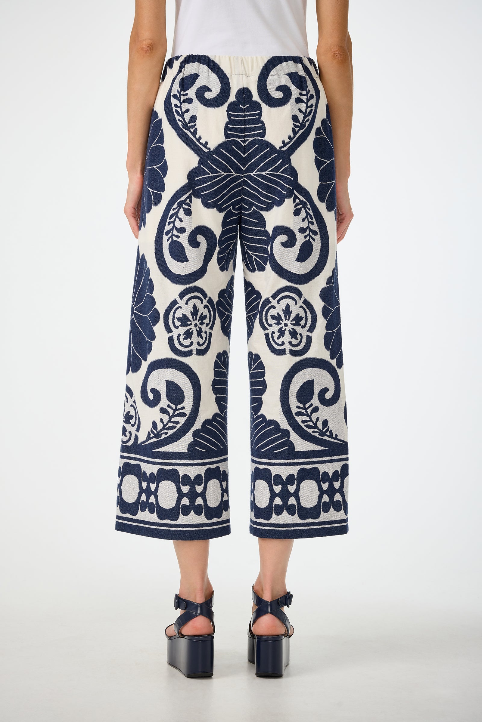 Estella Cropped Pant - Fuyuko Fil Coupe