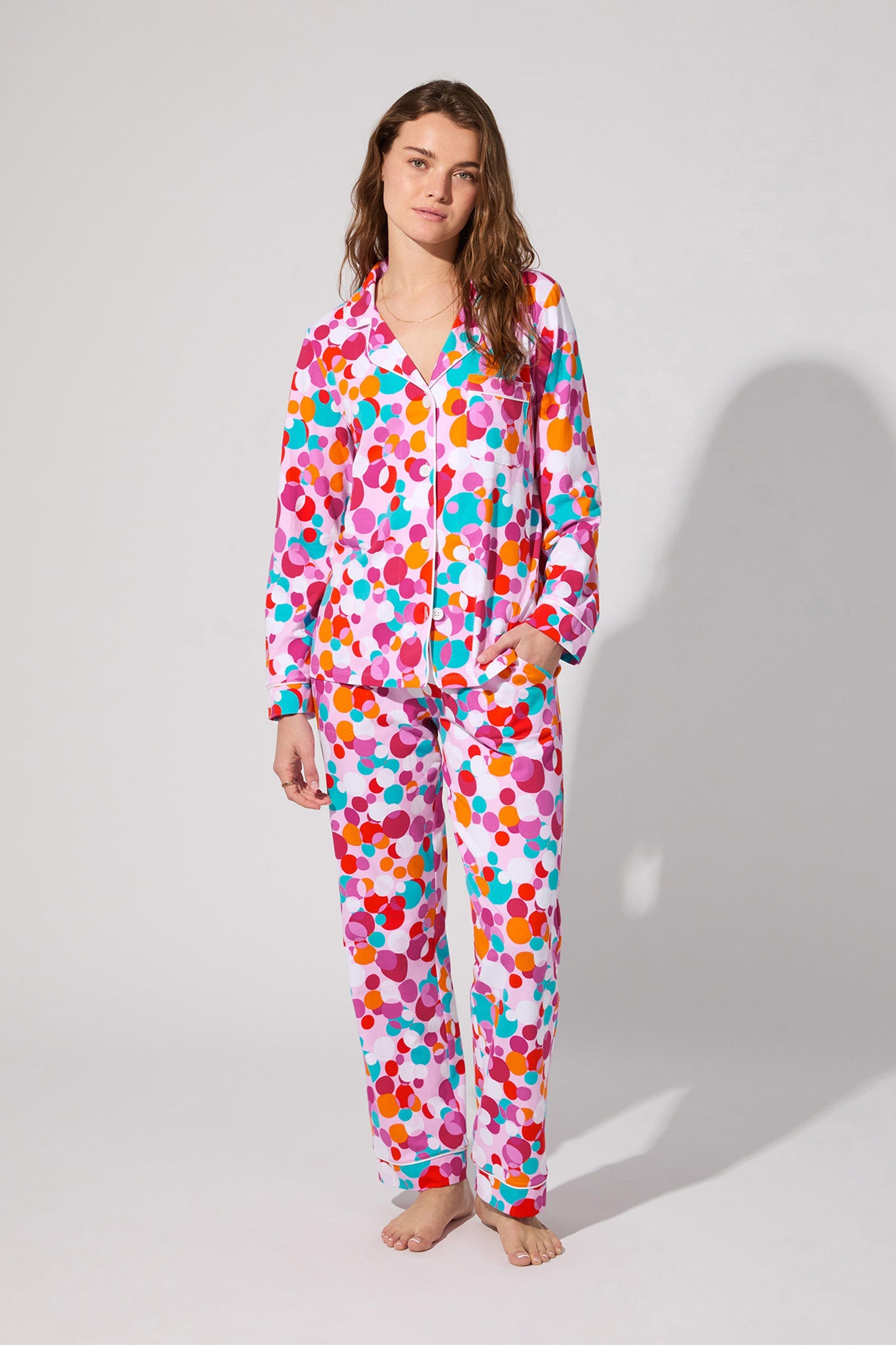 Classic Pj Set -Bubble Dots