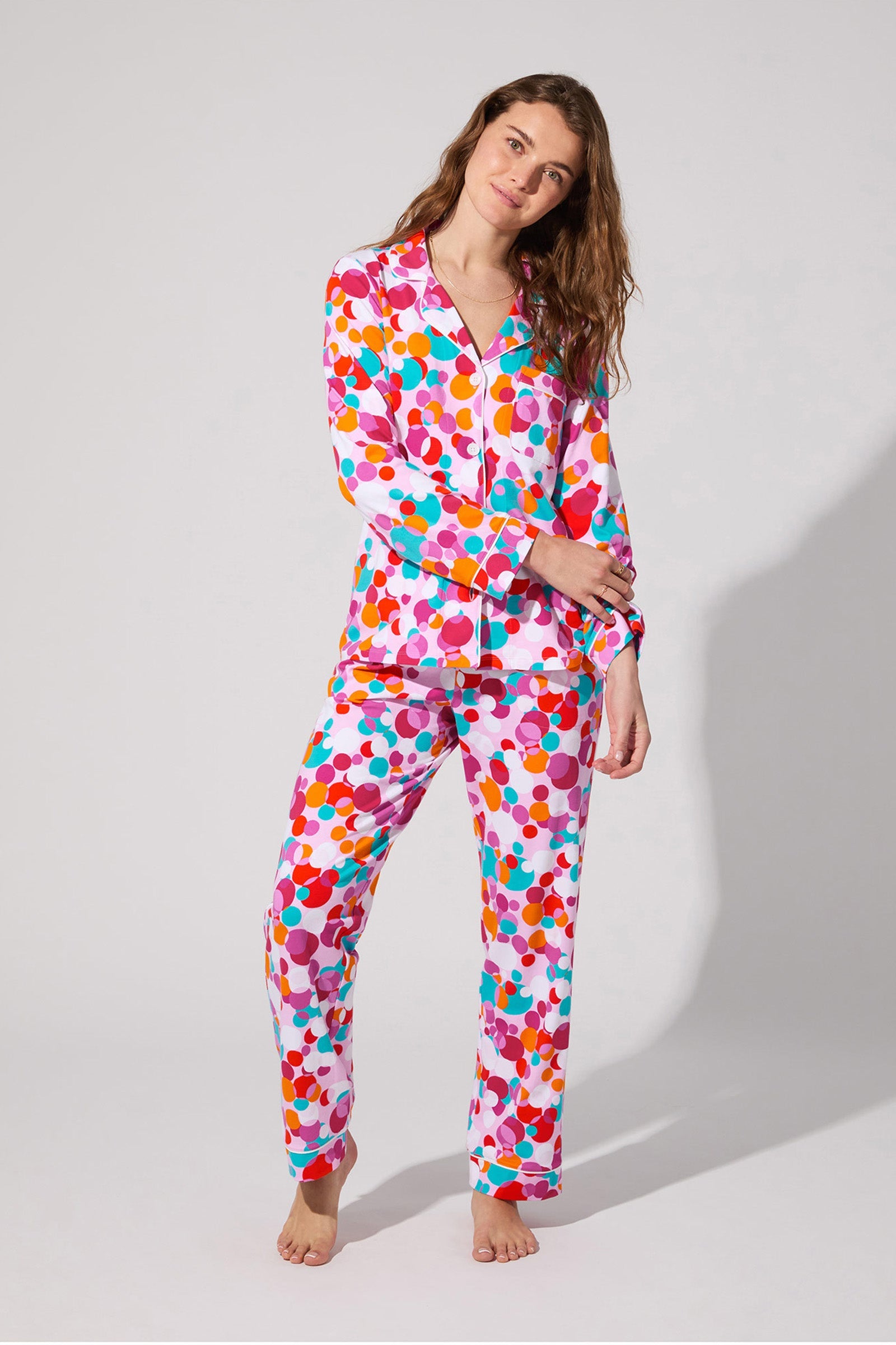 Classic Pj Set -Bubble Dots