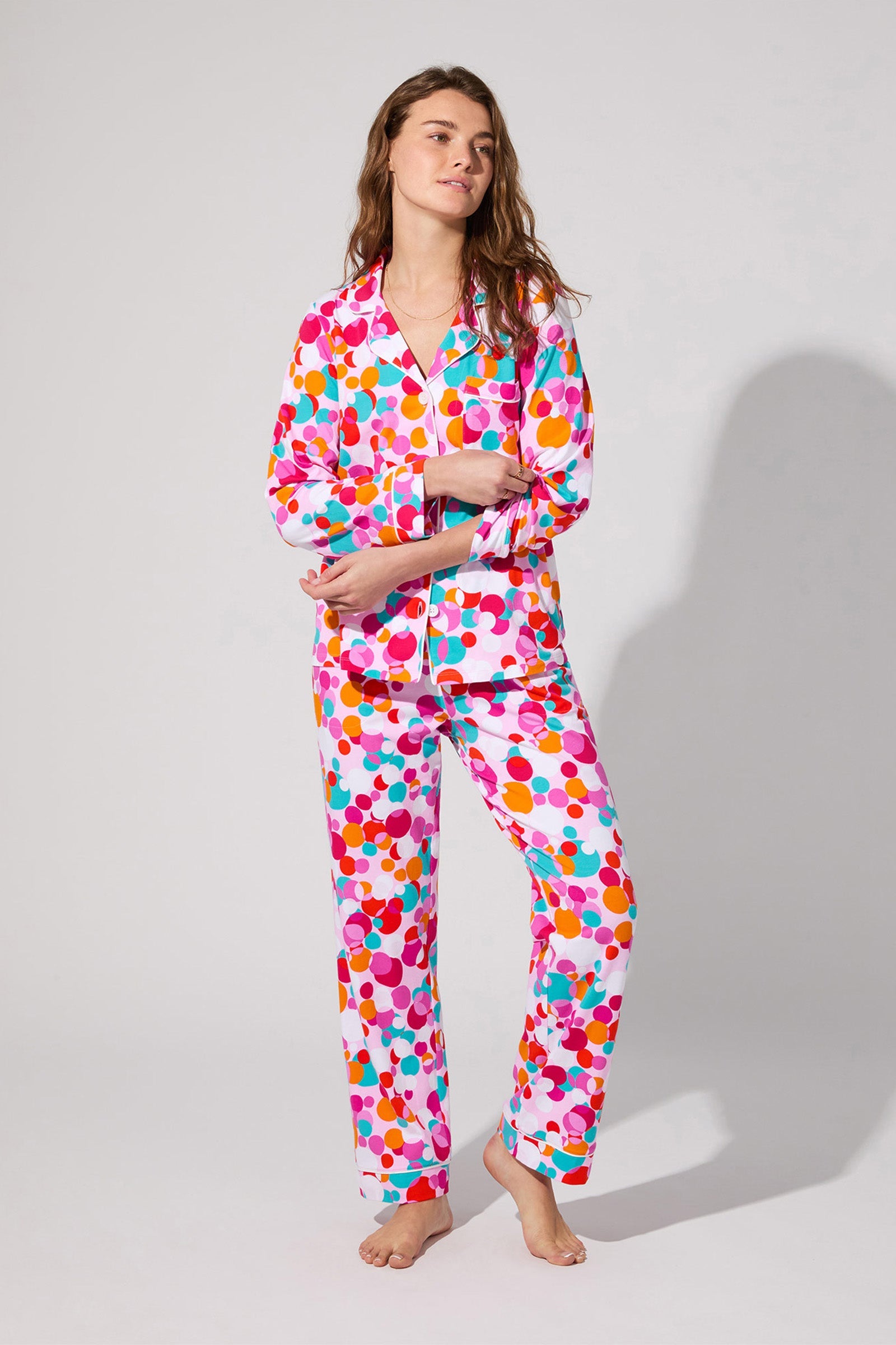 Classic Pj Set -Bubble Dots