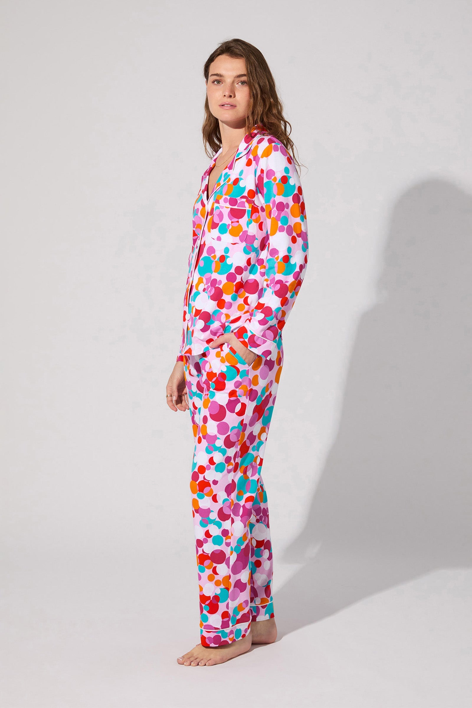 Classic Pj Set -Bubble Dots