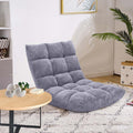 Memory Foam Floor Chair 14 Position Adjustable Folding Gaming Sofa Chair With Back Support Chaise Lounge Sleeper Bed Couch Recliner - Comfortable And Ergonomic Design