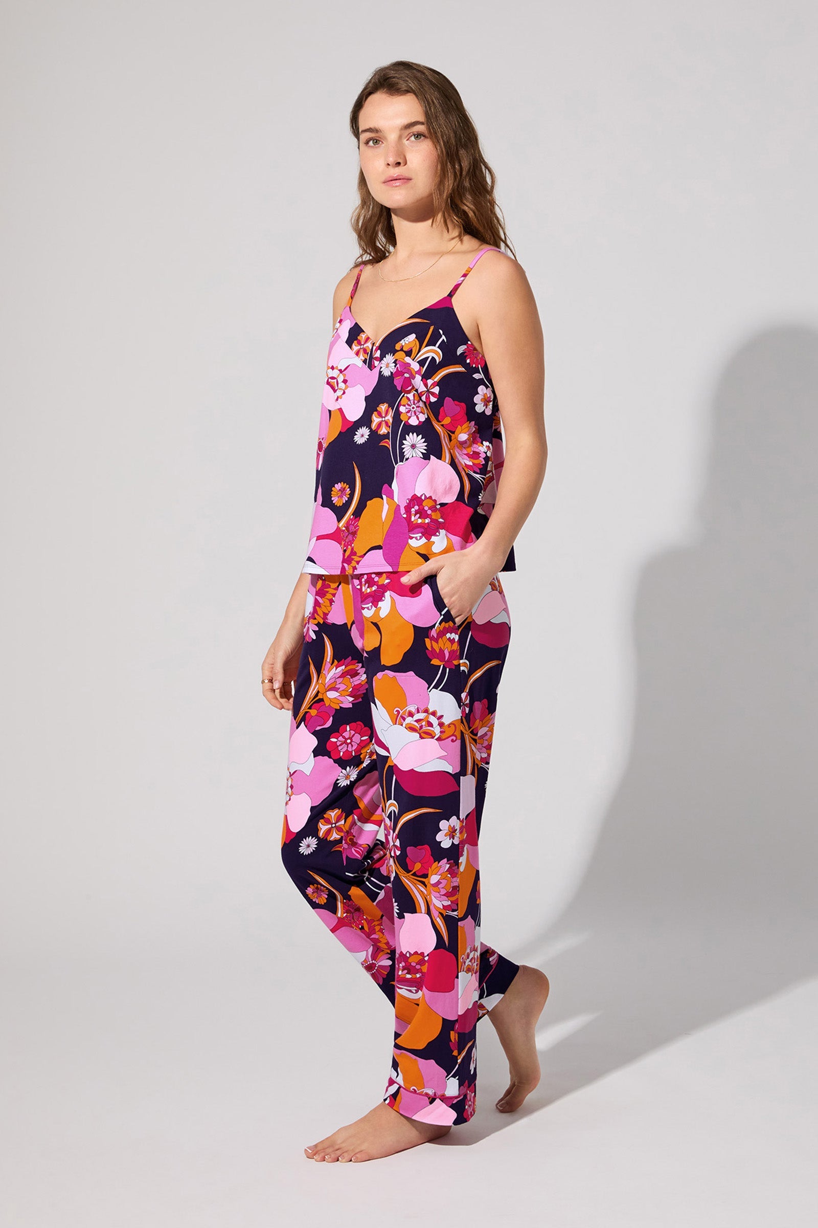 Cami Pj Set - Floral Medley