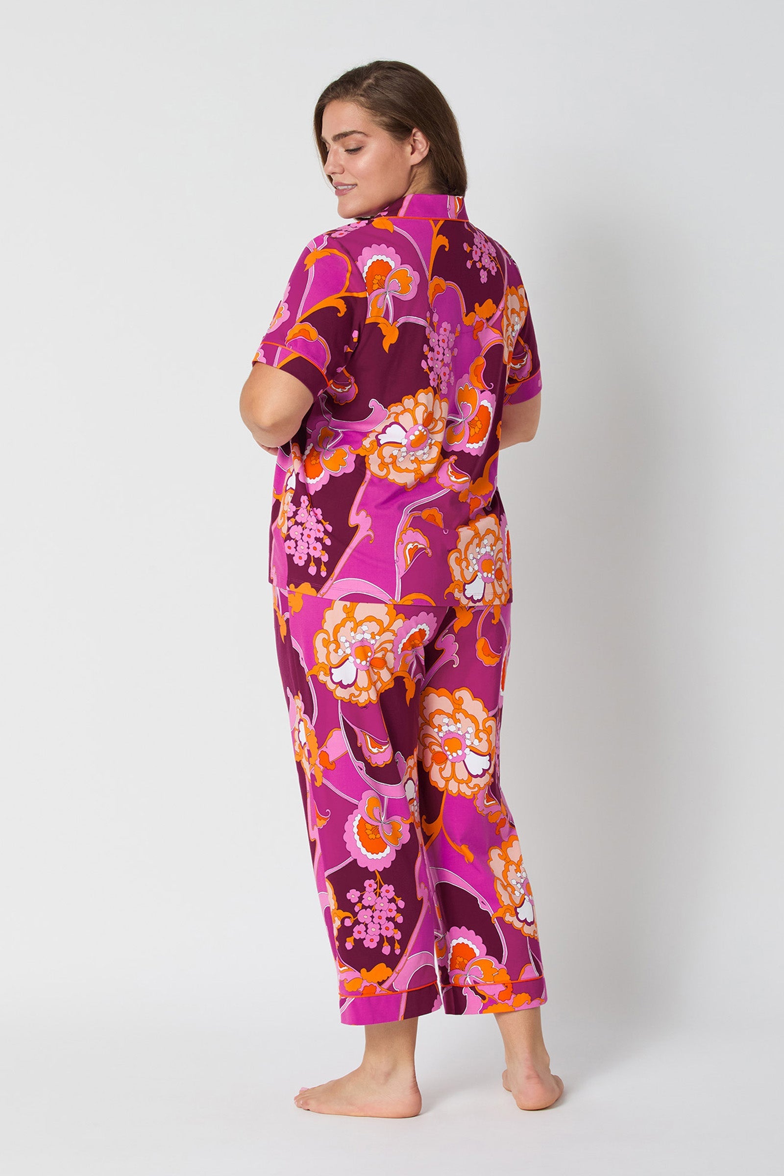 Crop PJ Set - Apache Plume