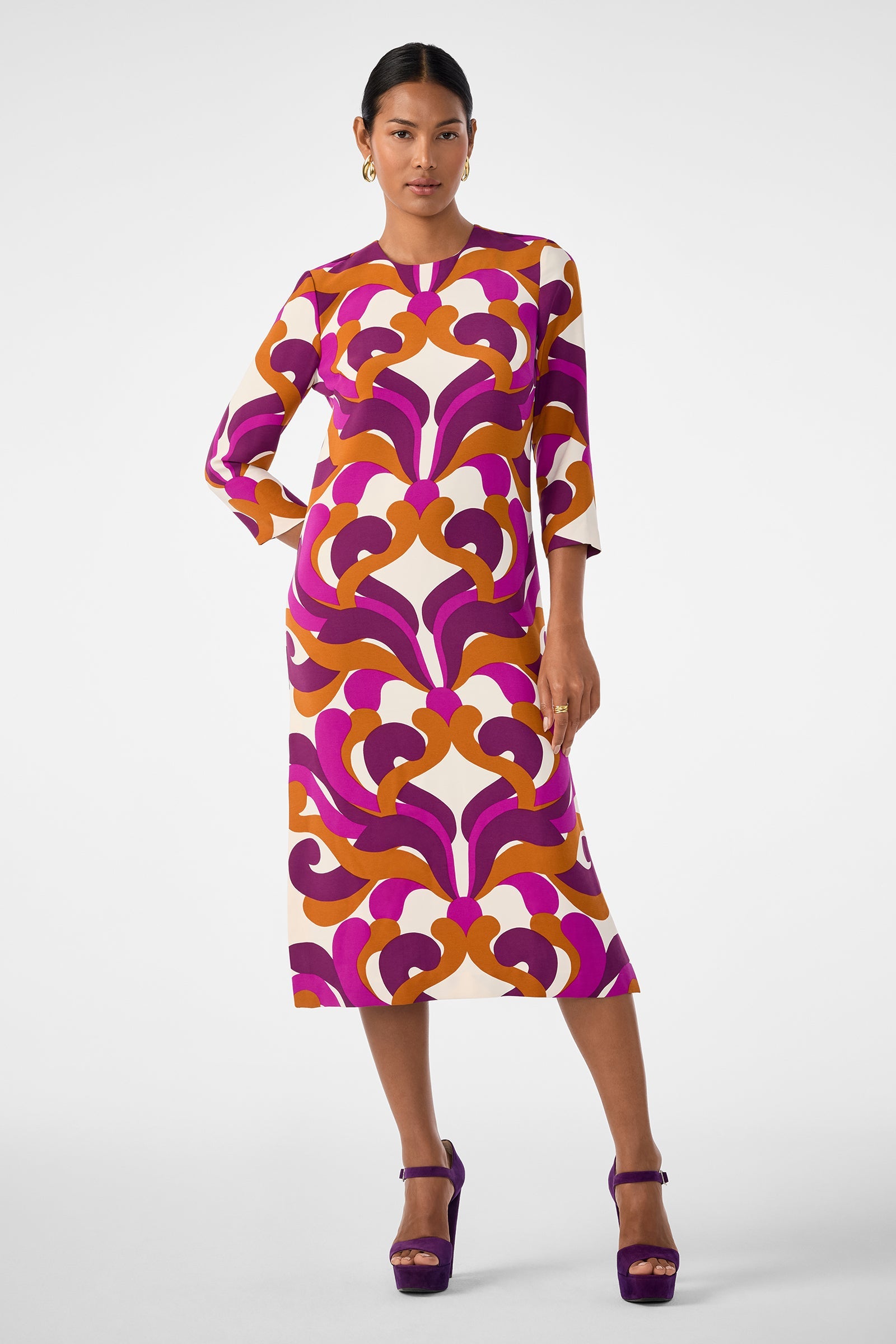 Cointreau Midi Dress