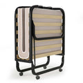 79Quot X 315Quot Rollaway Bed With Mattress Portable Guest Bed Folding Sleeper Bed Cot
