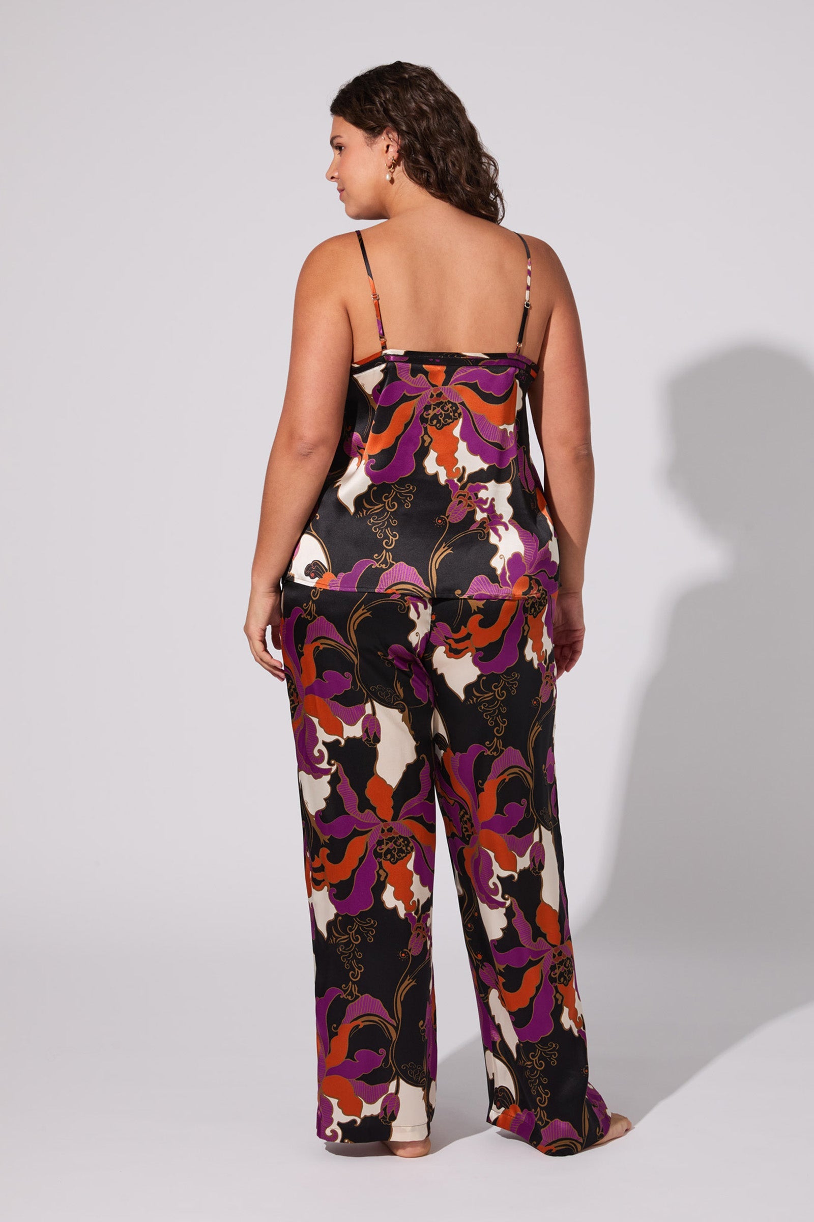 Silk Cami PJ Set - Fall Floral