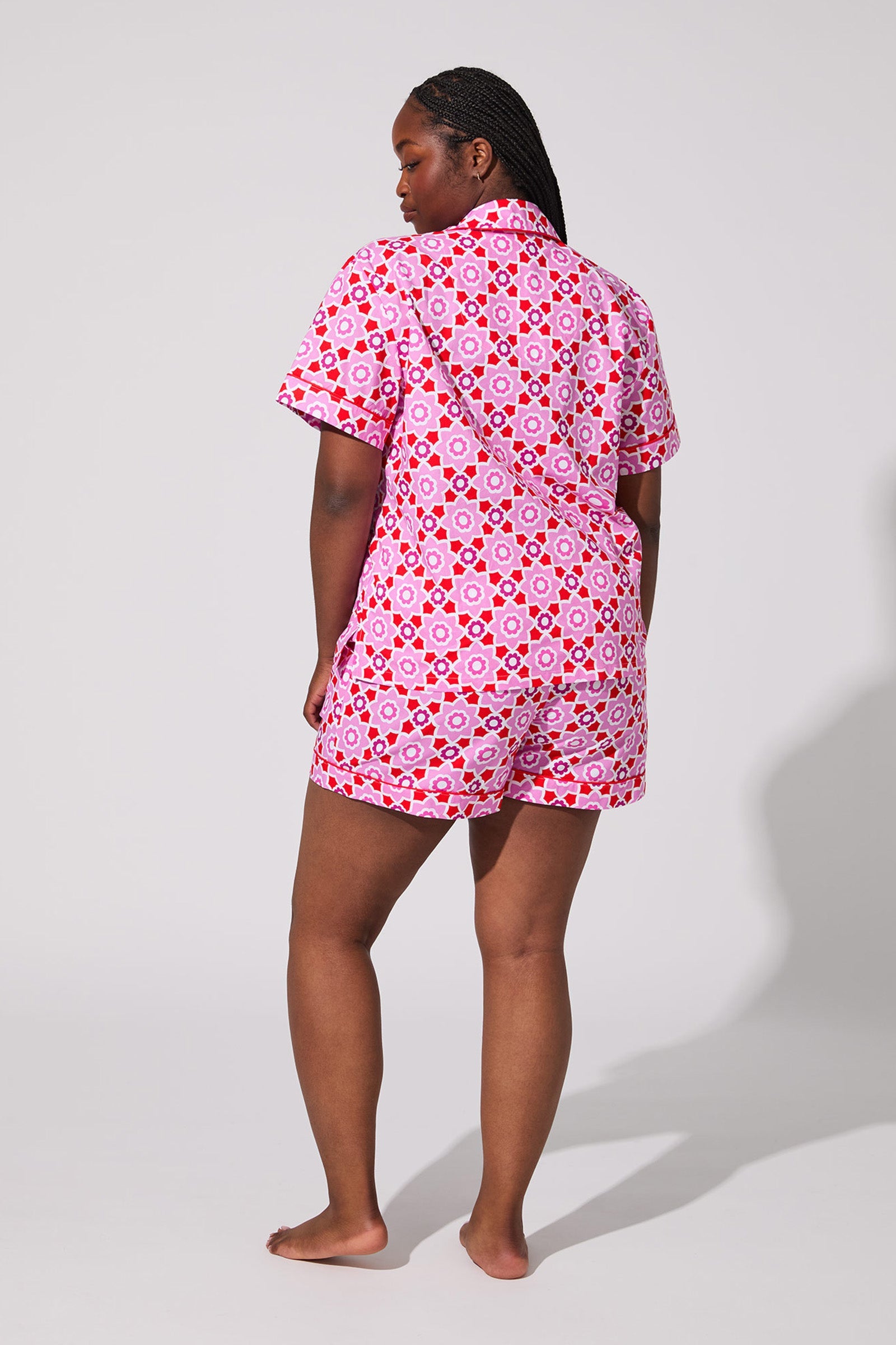 Shorty PJ Set - Mosaic Tile
