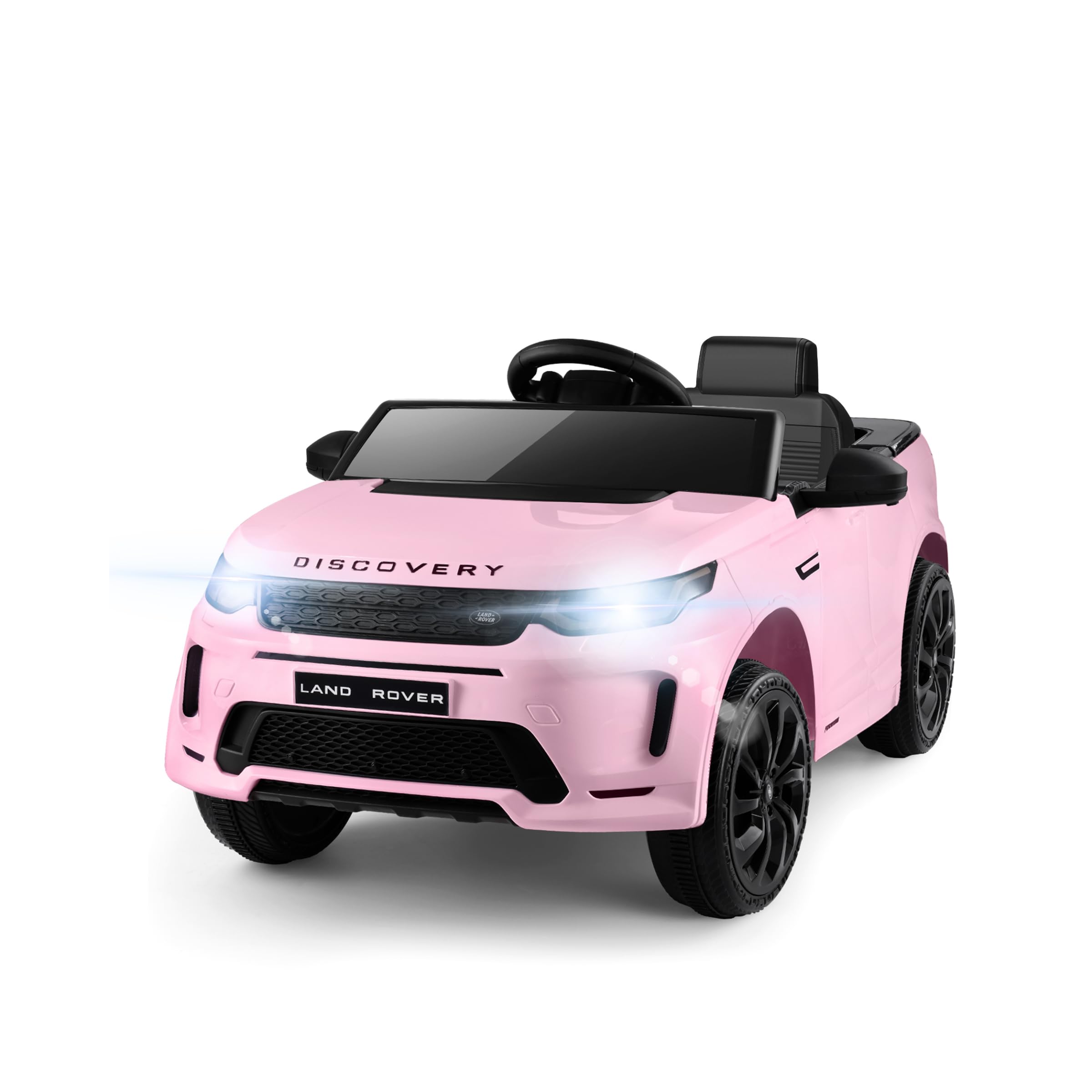TEOAYEAH Land Rover Licensed Kids Electric Ride On Car with Lithium Battery, Music &amp; Remote Control