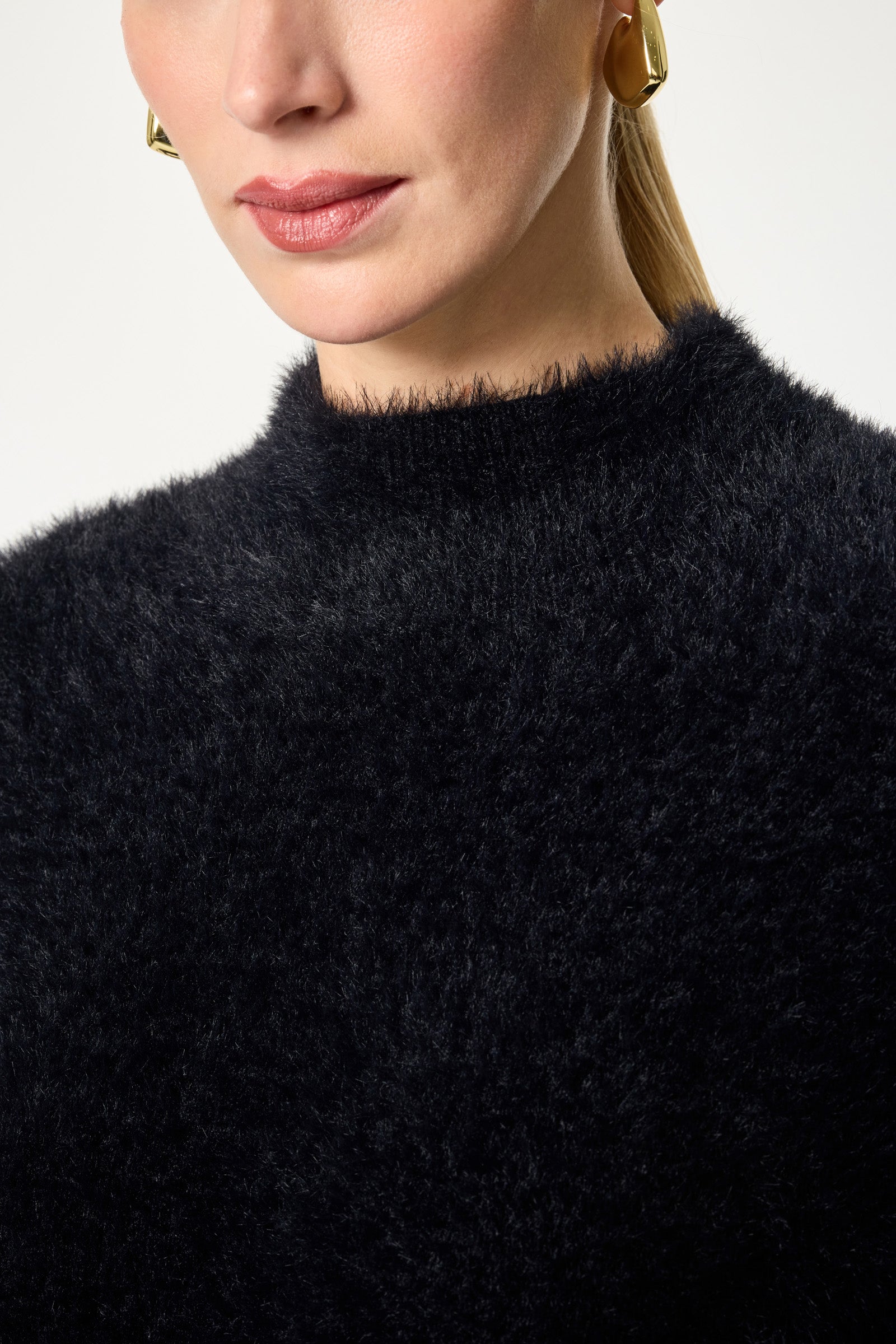 Bazaar Mock Neck Sweater