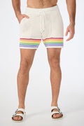 August Open-Knit Short - Pride