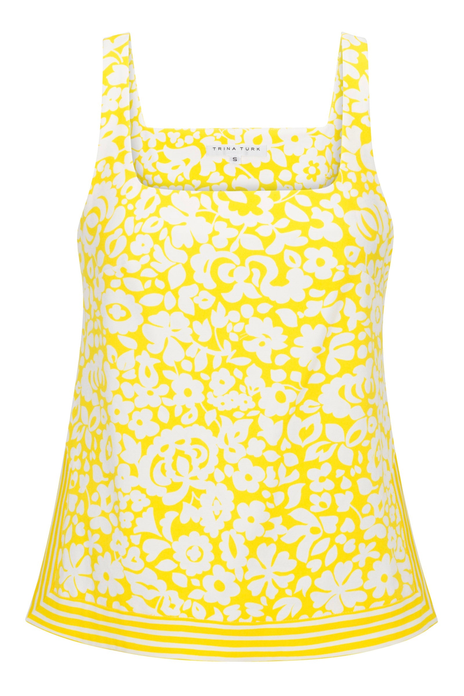 Aspire Sleeveless Top - Poolside Gossip