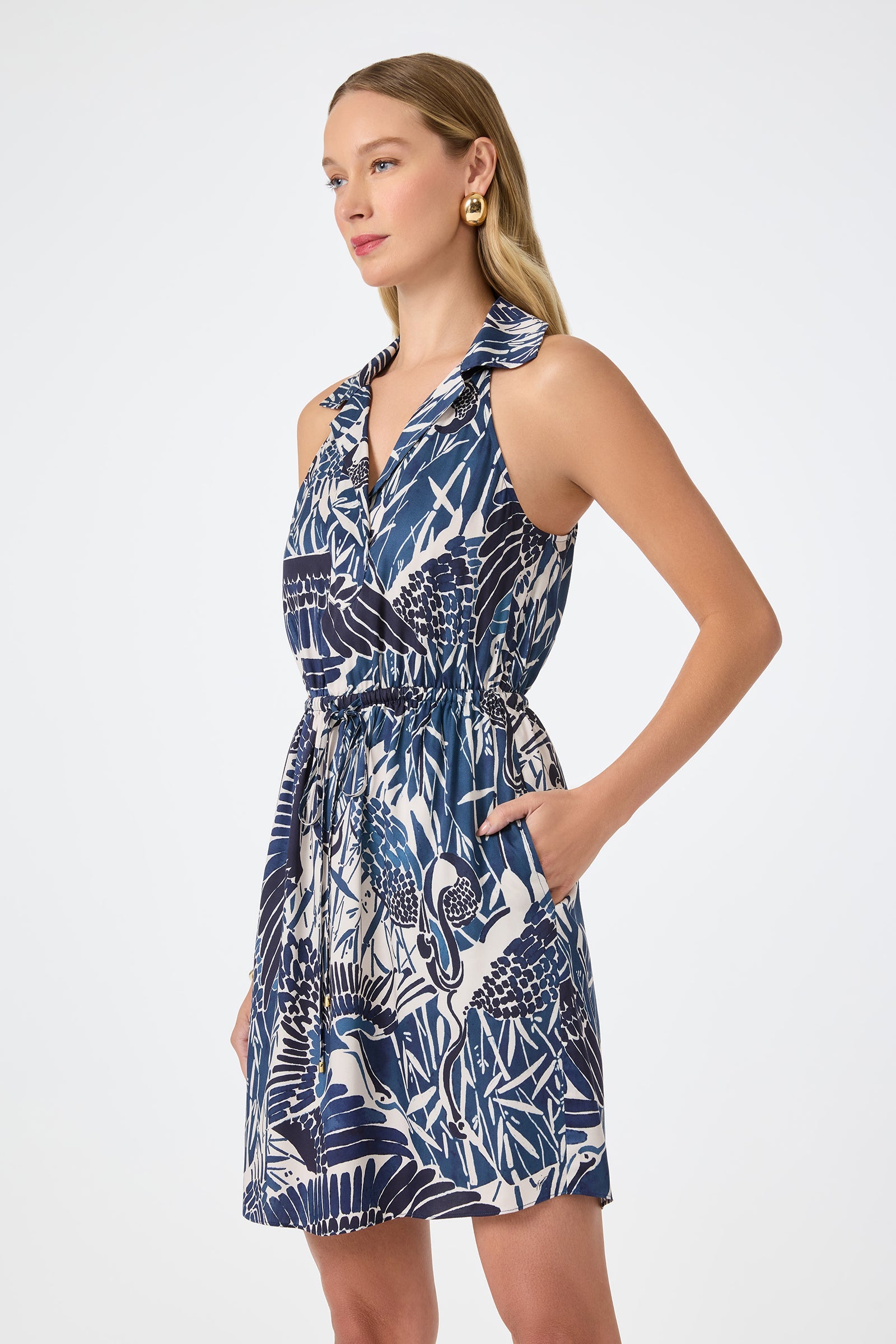 Caribbean Mini Dress - Tsuru