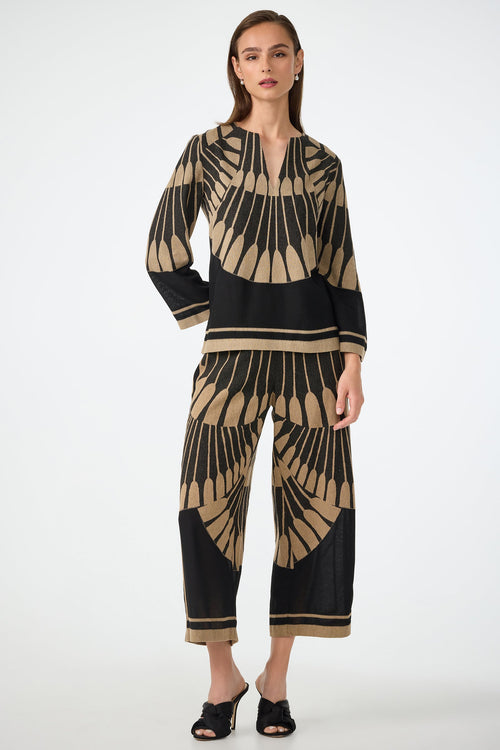 Amy Top - Juniper Fil Coupe