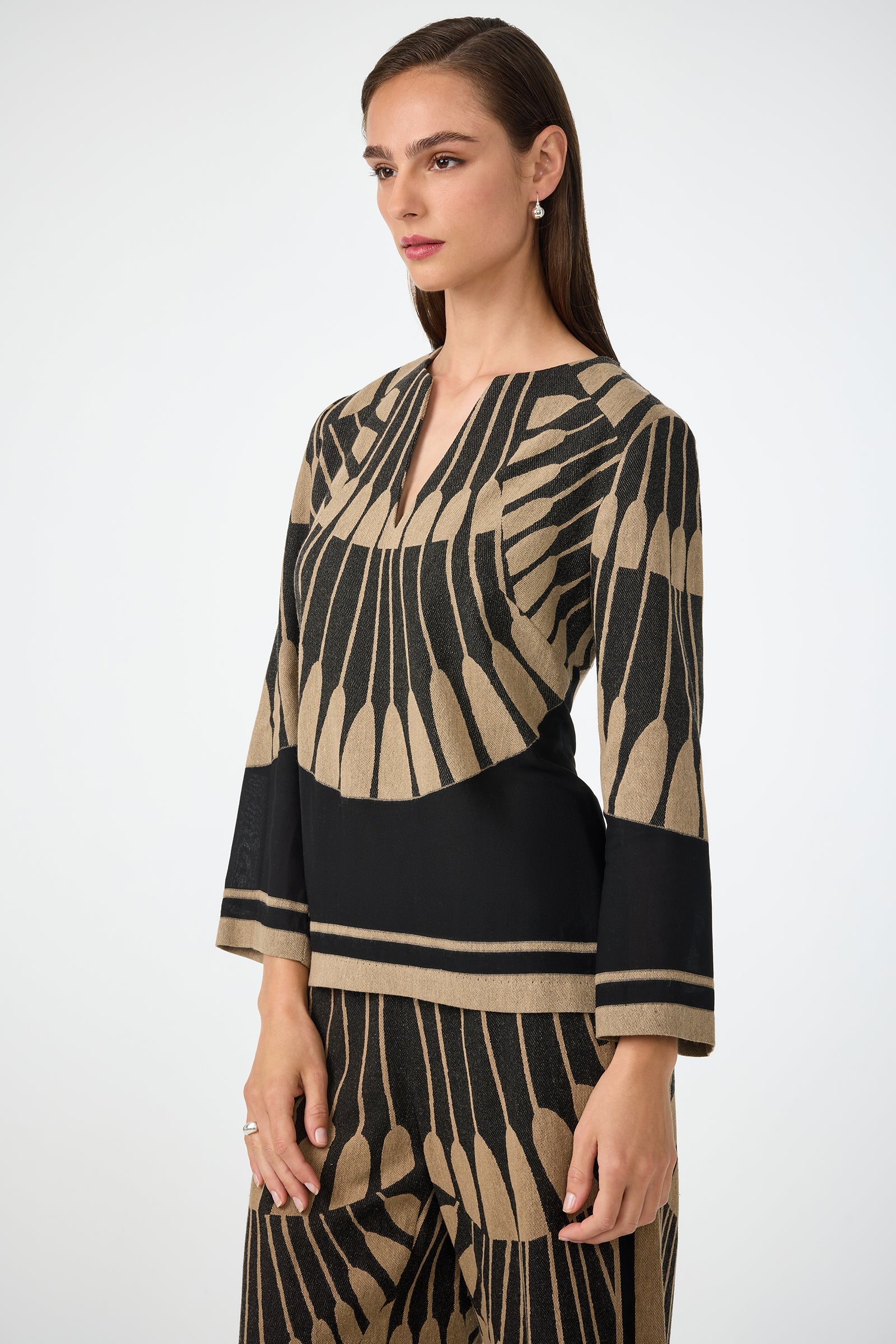 Amy Top - Juniper Fil Coupe