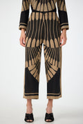 Estella Cropped Pant - Juniper Fil Coupe
