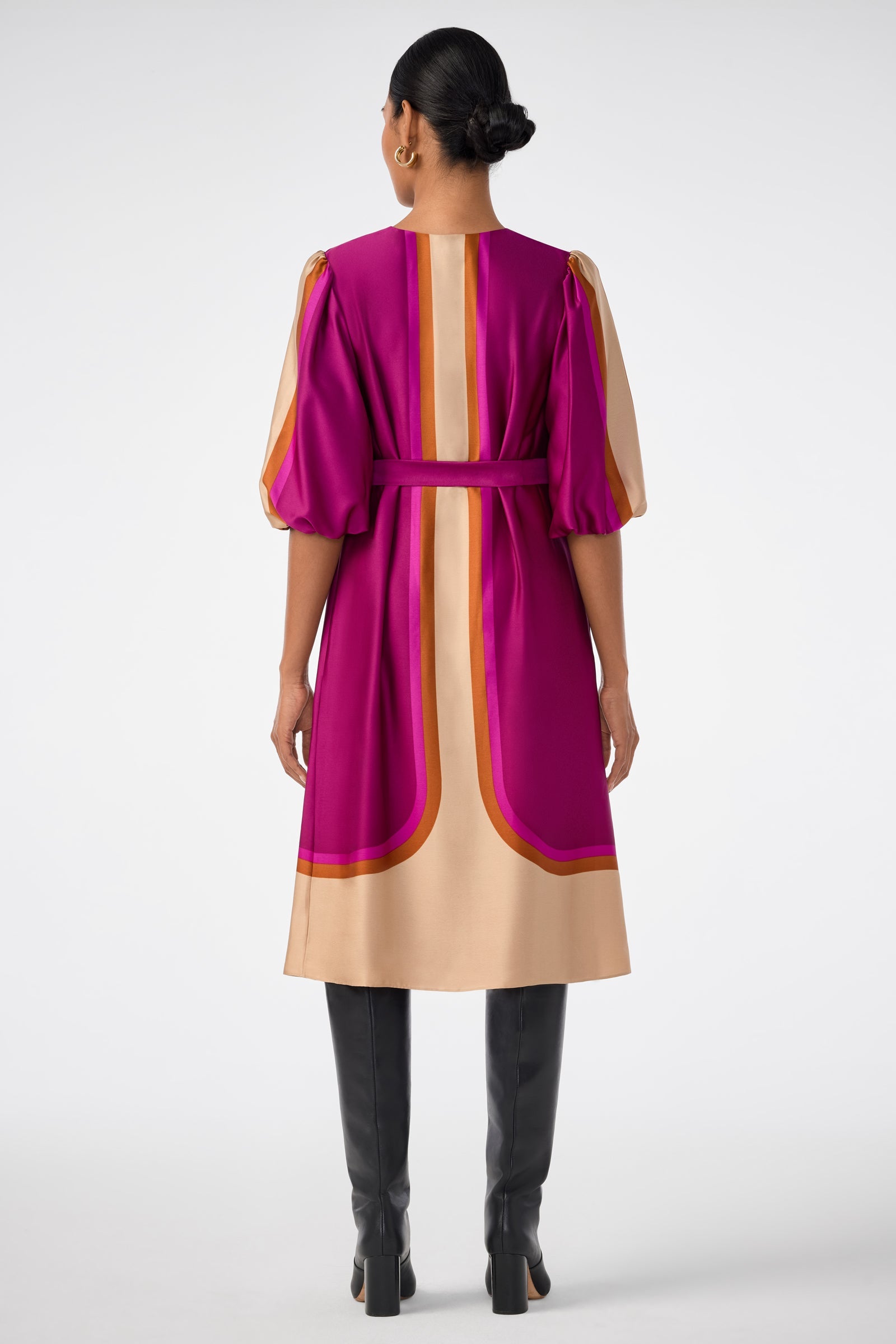 Linden Puff-Sleeve Dress