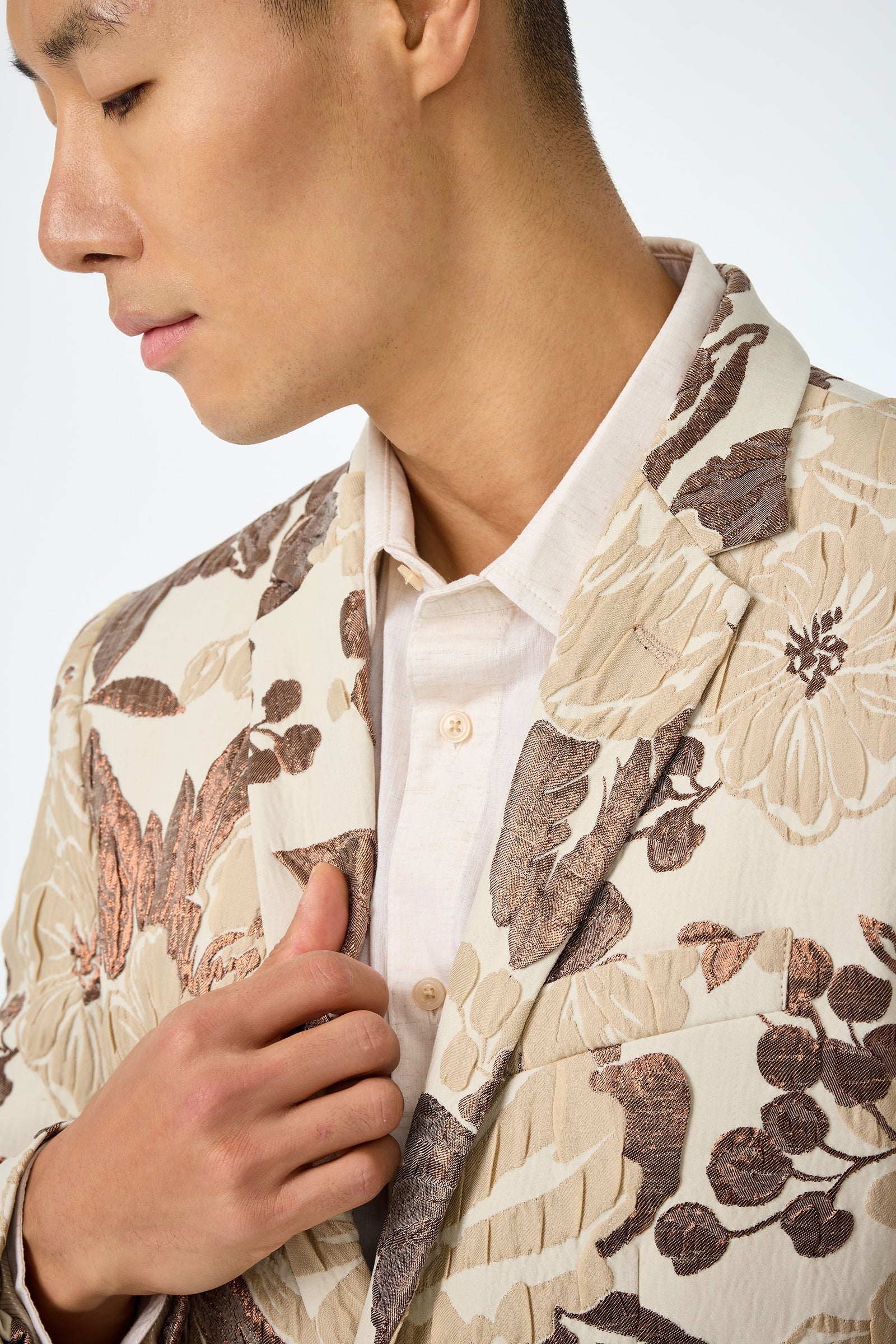 Thurston Blazer - Daintree Jacquard
