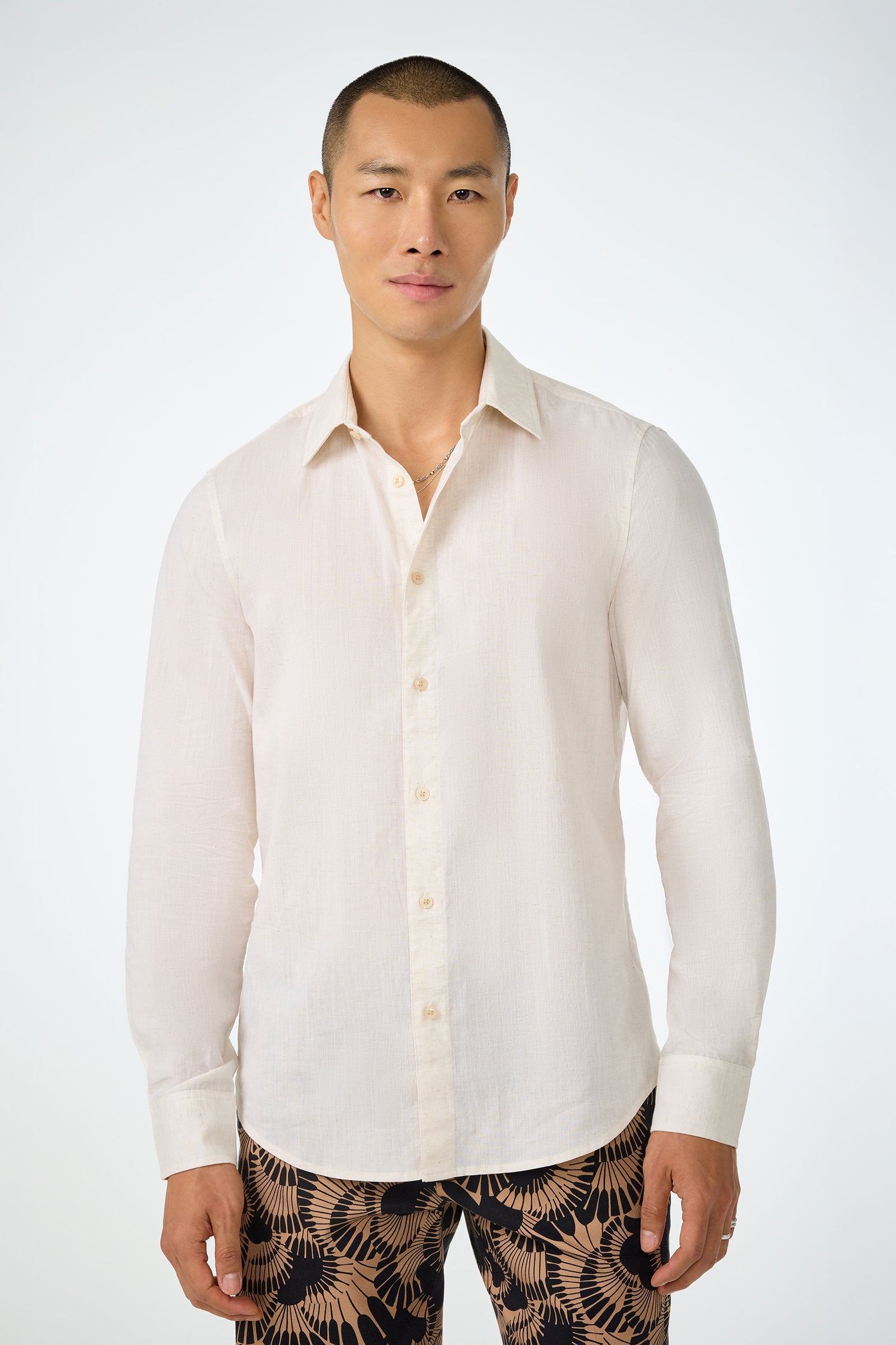 Aaron Slim Fit Long-Sleeve Shirt