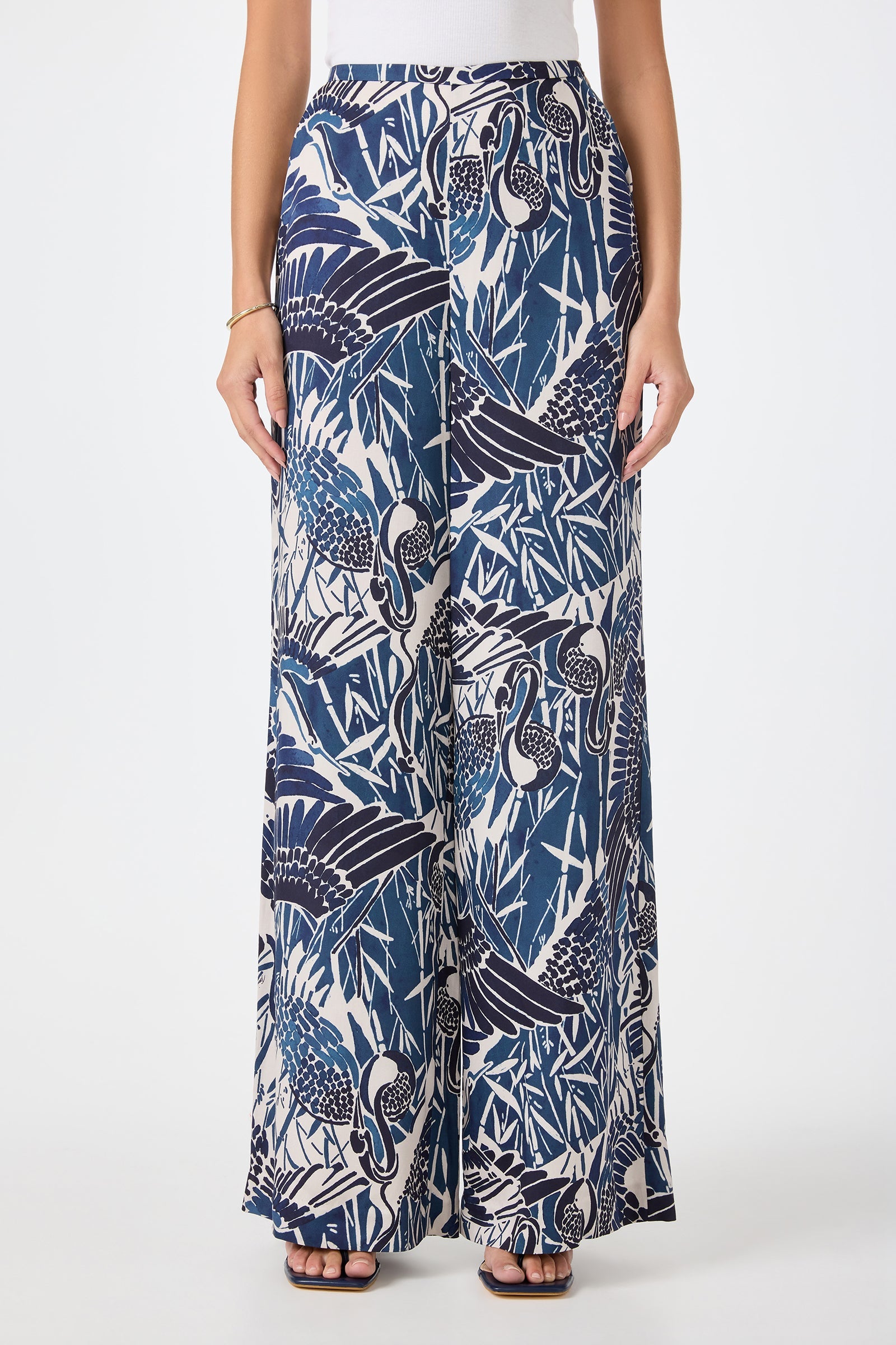 Tavia Wide-Leg Pant - Tsuru