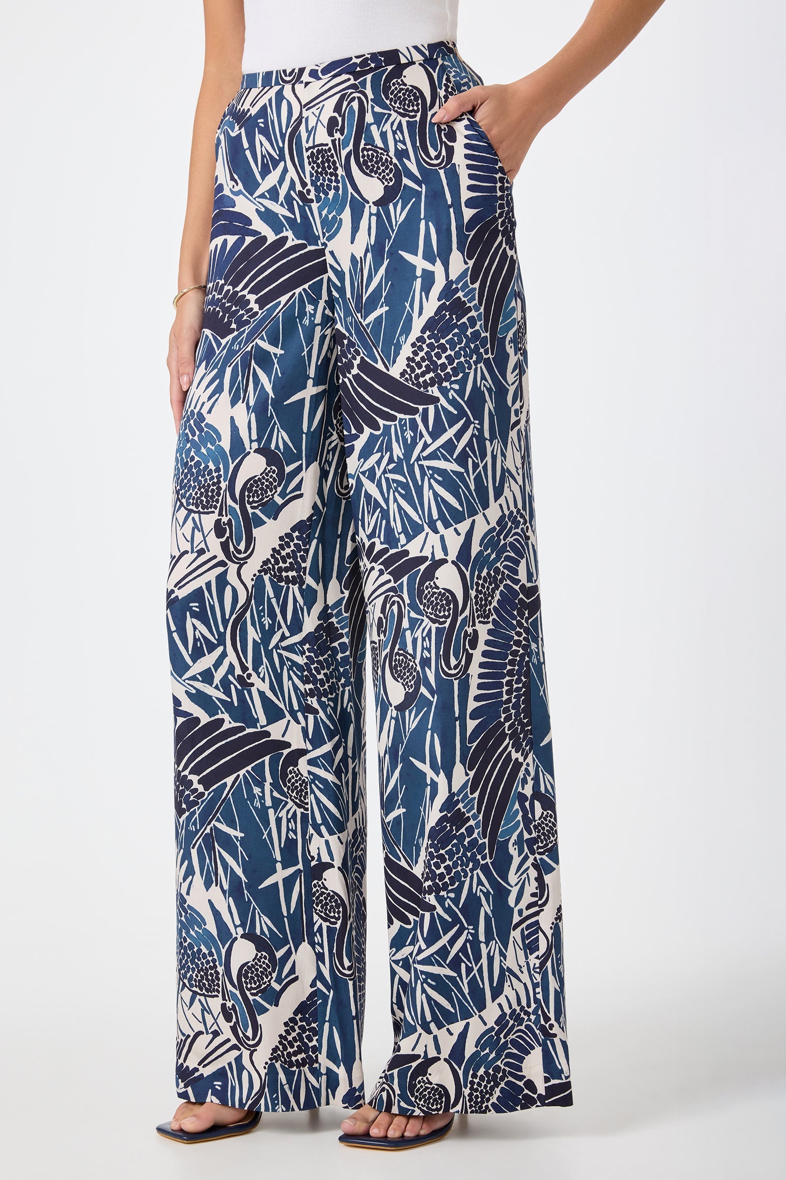 Tavia Wide-Leg Pant - Tsuru