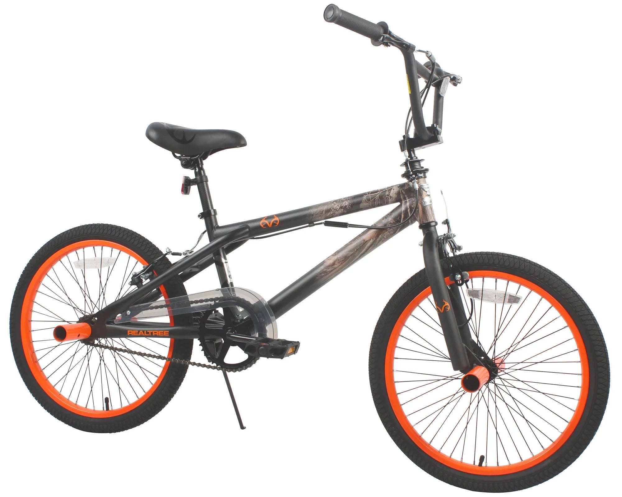 Dynacraft Realtree 20&prime;&prime; Boys BMX Bike, Camouflage, Ages 7 14, Steel Frame, Caliper Brakes