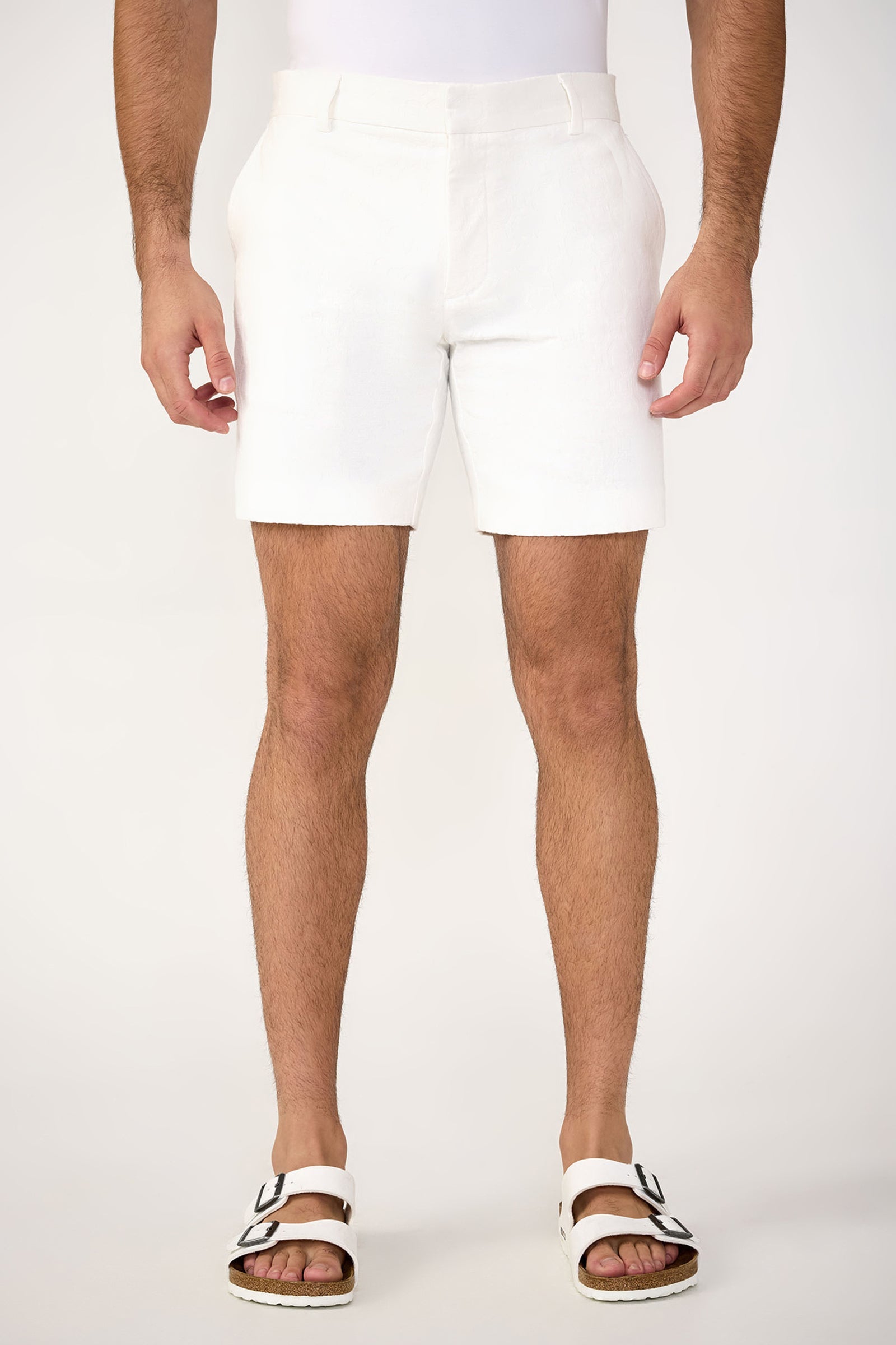 Lawrence Short - Stretch Herringbone