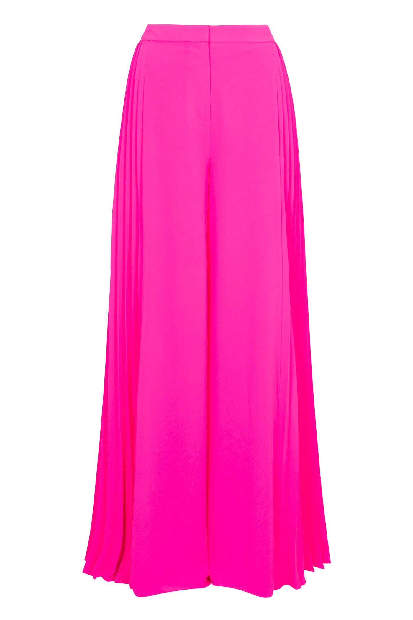 Frame Wide-Leg Pleated Pant - GS Georgette