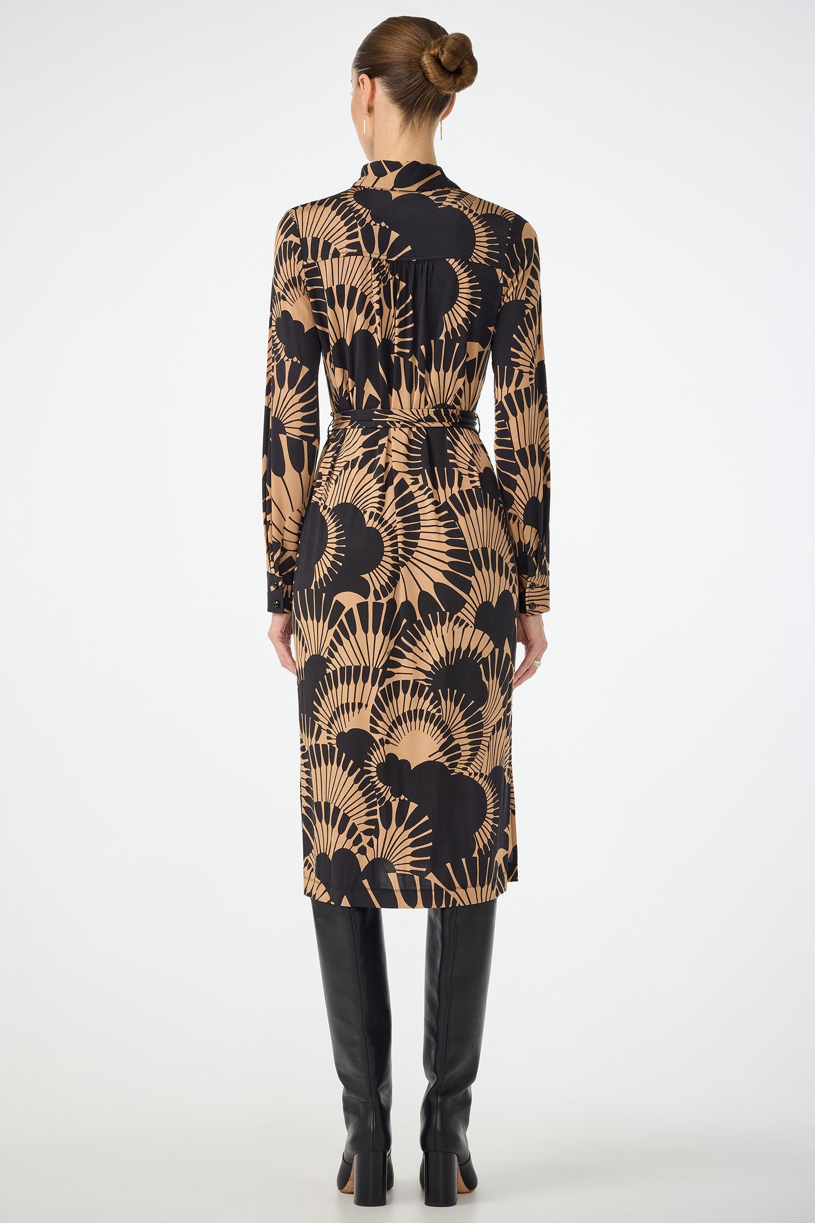 Radio City Wrap Dress - Juniper Jersey