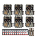 Browning Trail Cameras Dark Ops Extreme (6 Pack) w/ 16GB Cards Bundle �C Camouflage