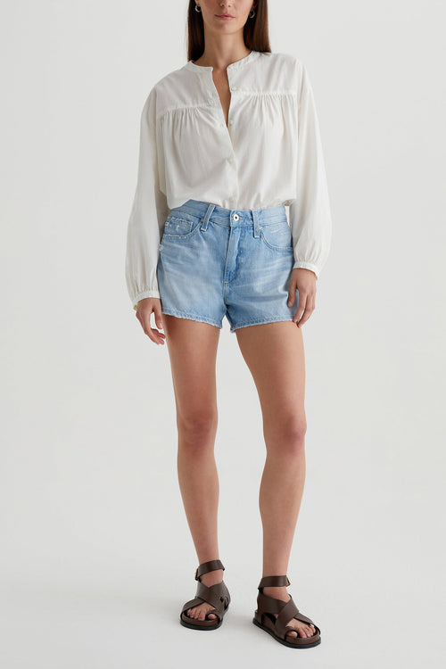 AG Halle Denim Short - Light Blue
