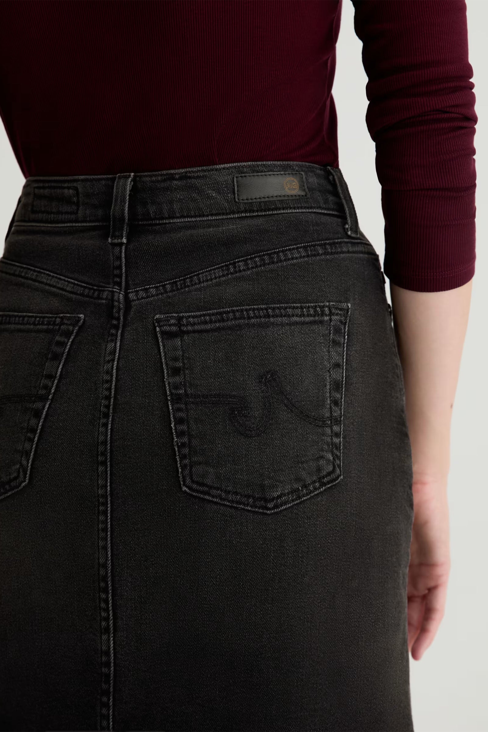 Bruna Wrap Midi Skirt