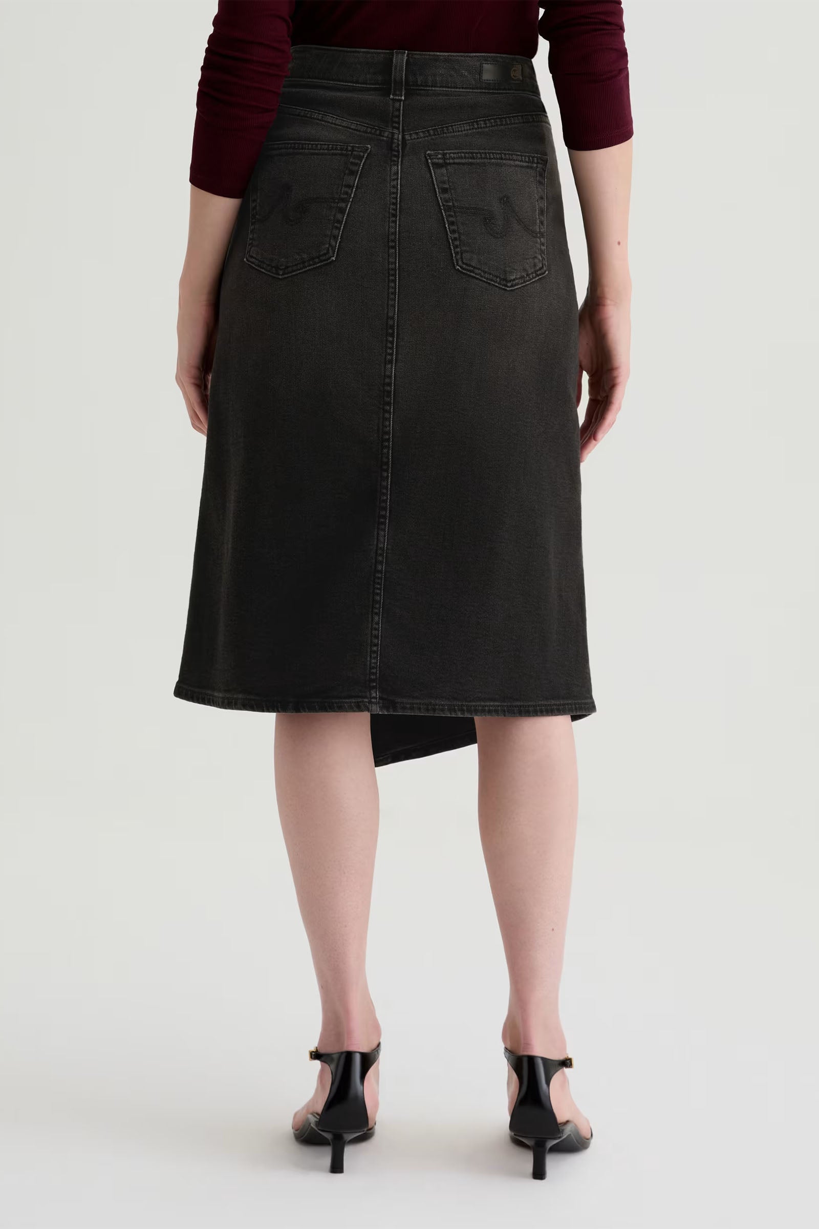 Bruna Wrap Midi Skirt