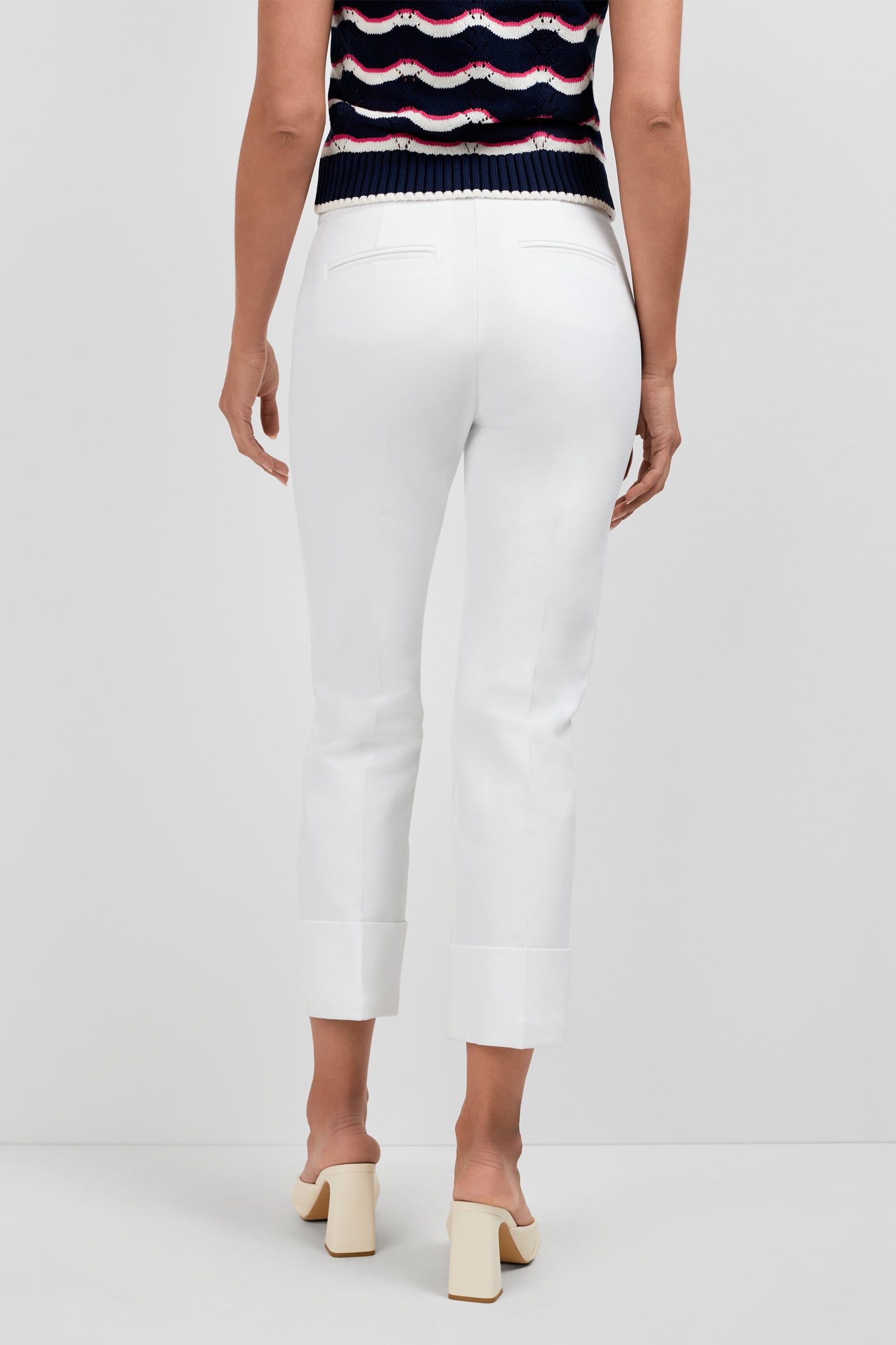 Banshee Cropped Cuff Hem Pant