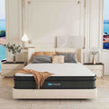 Crayan Queen Size Hybrid Memory Foam Mattress, 10 Inch in a Box