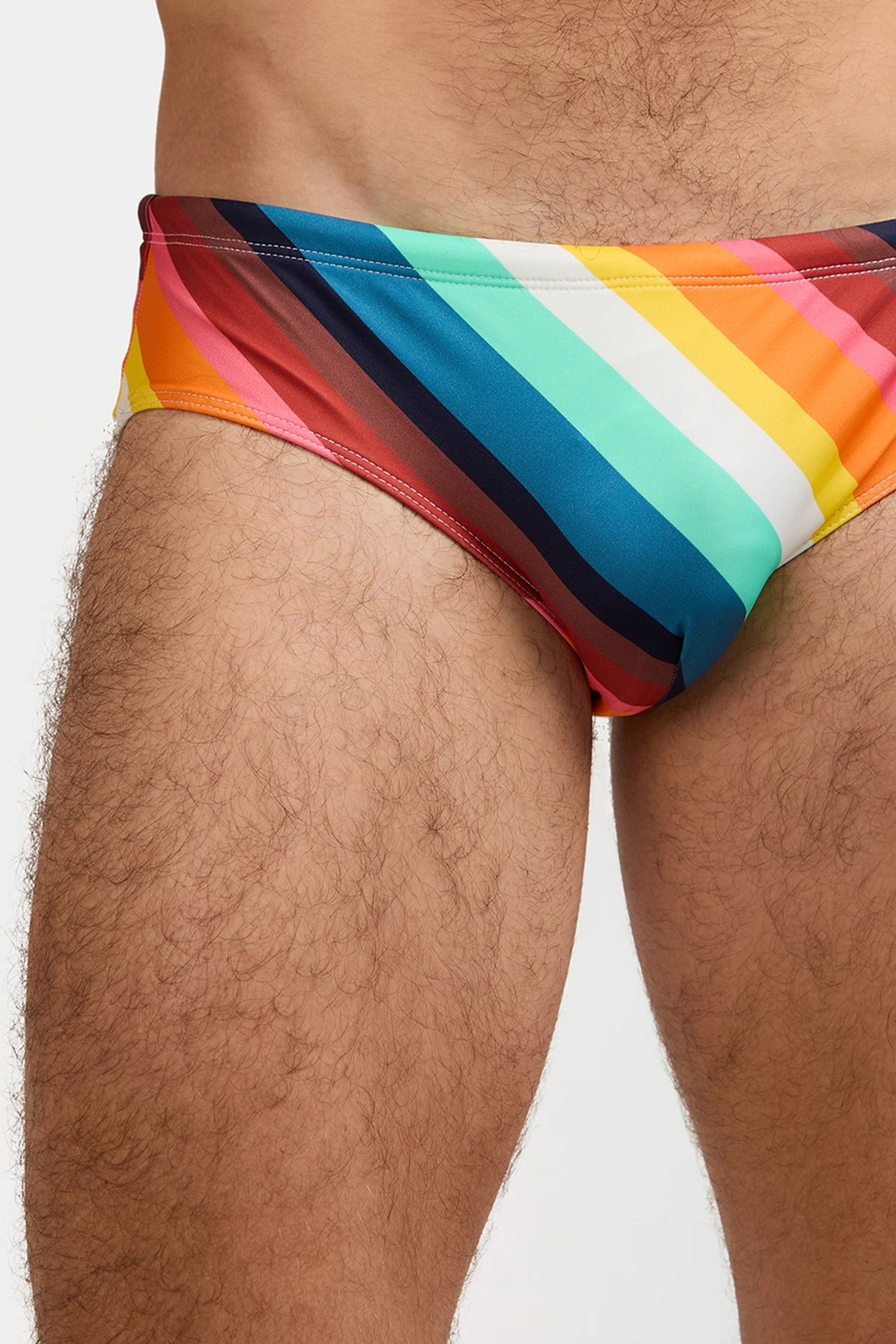 Bondi Swim Brief - Siena Stripe