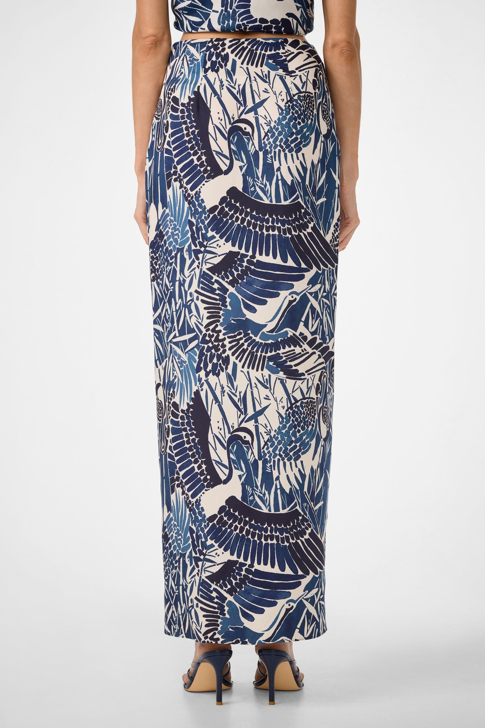 Alodia Tie-Front Maxi Skirt - Tsuru