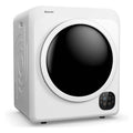 132 Lbs Portable Dryer For Apartments 1700W Front Load Tumble Dryer Compact Clothes Dryer Machine