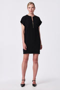 Hasil Short-Sleeve Shift Dress