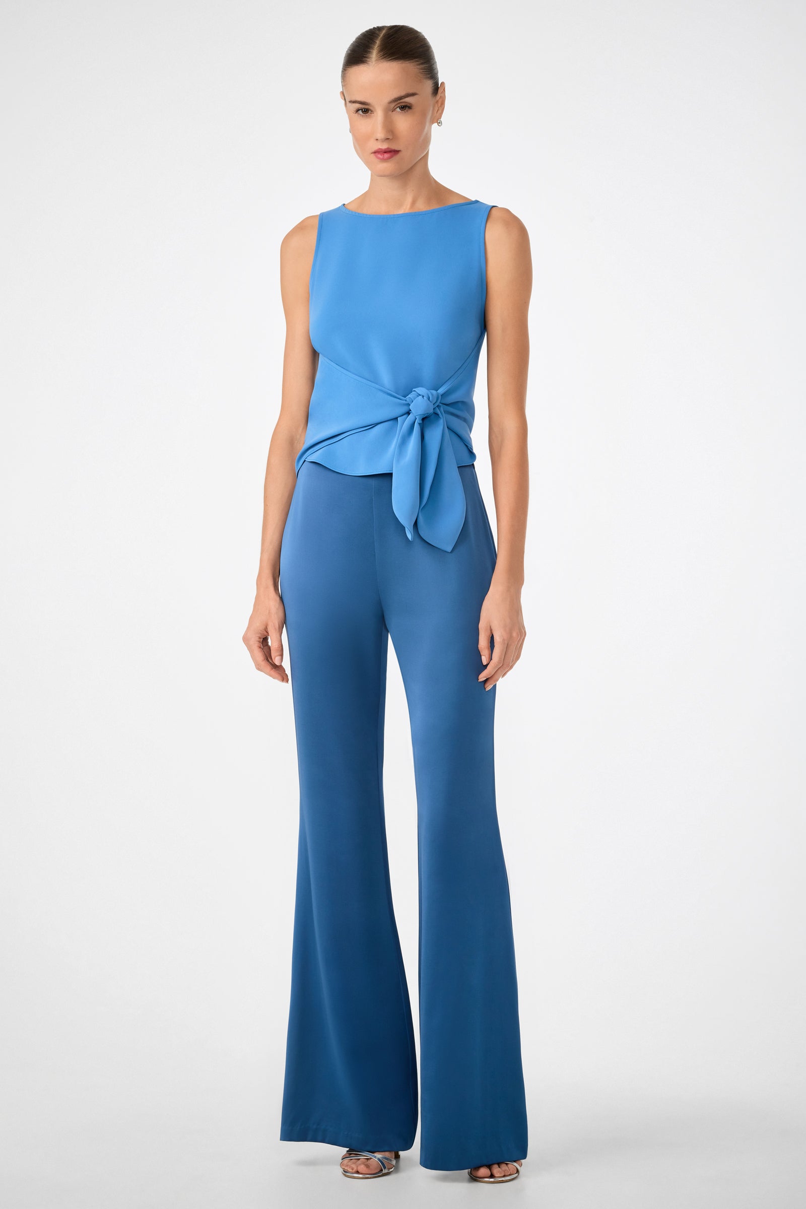 Kuri Tie-Front Top