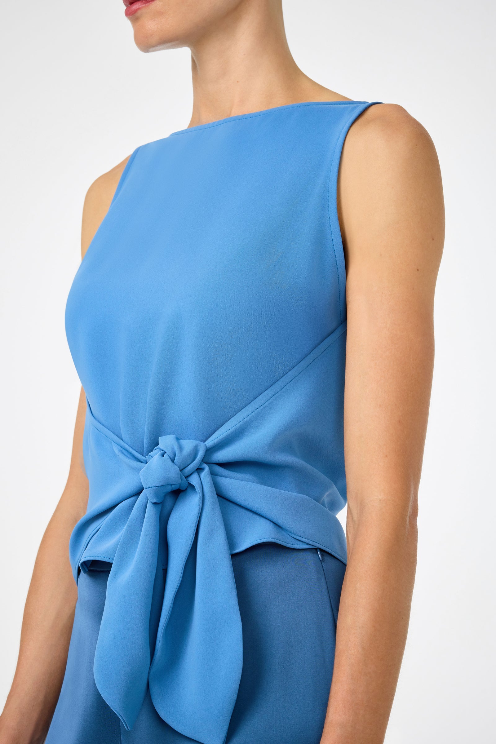 Kuri Tie-Front Top